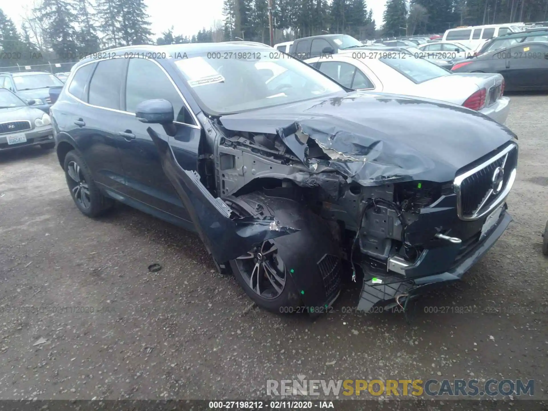 1 Photograph of a damaged car YV4A22RK3L1494297 VOLVO XC60 2020