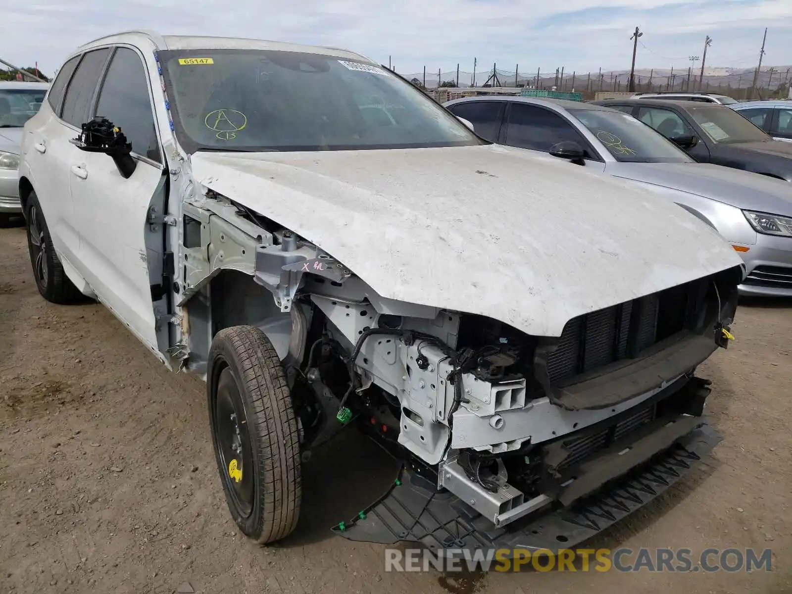 1 Photograph of a damaged car YV4A22RK5L1601673 VOLVO XC60 2020