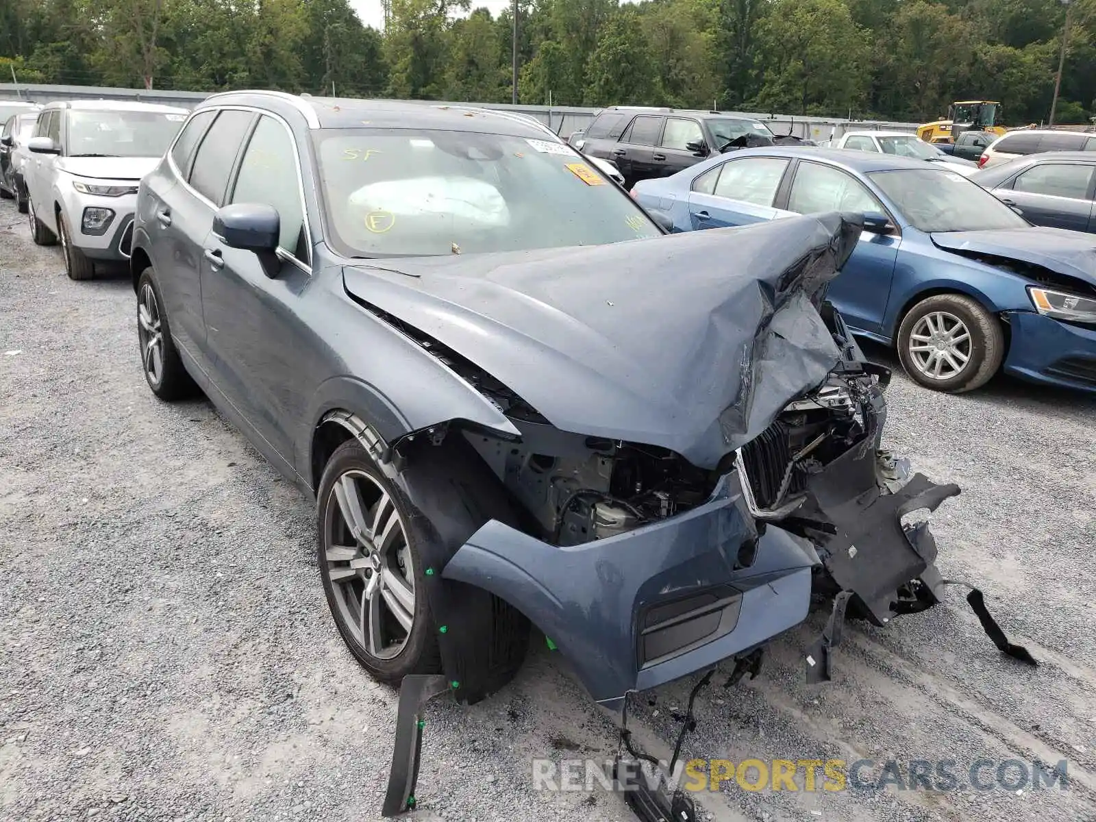 1 Photograph of a damaged car YV4A22RK6L1504580 VOLVO XC60 2020