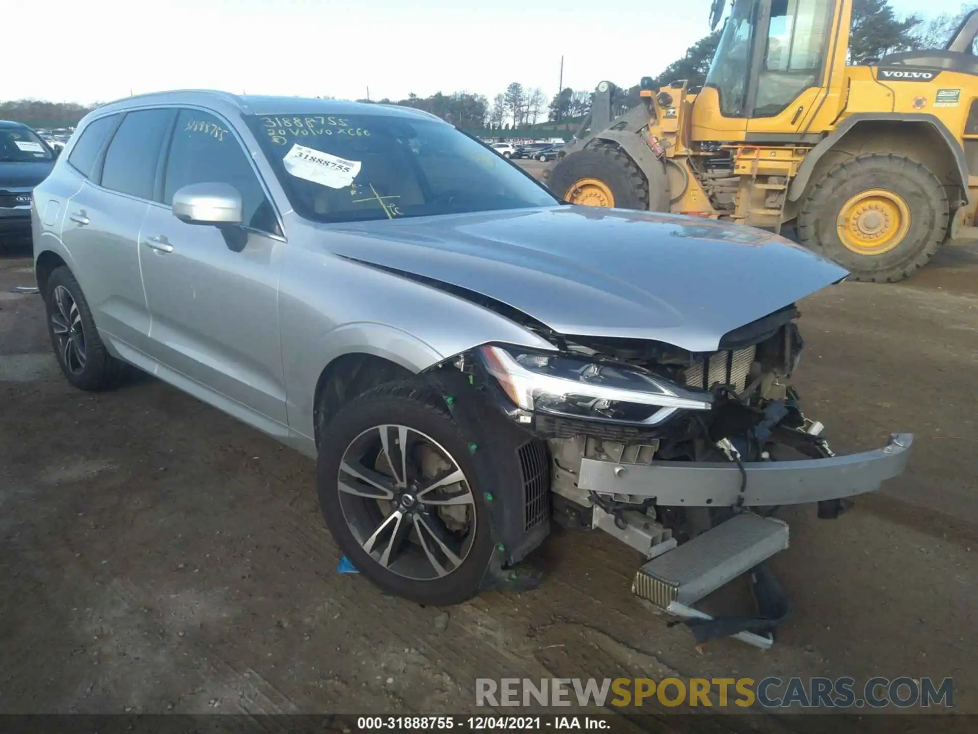 1 Photograph of a damaged car YV4A22RKXL1410427 VOLVO XC60 2020