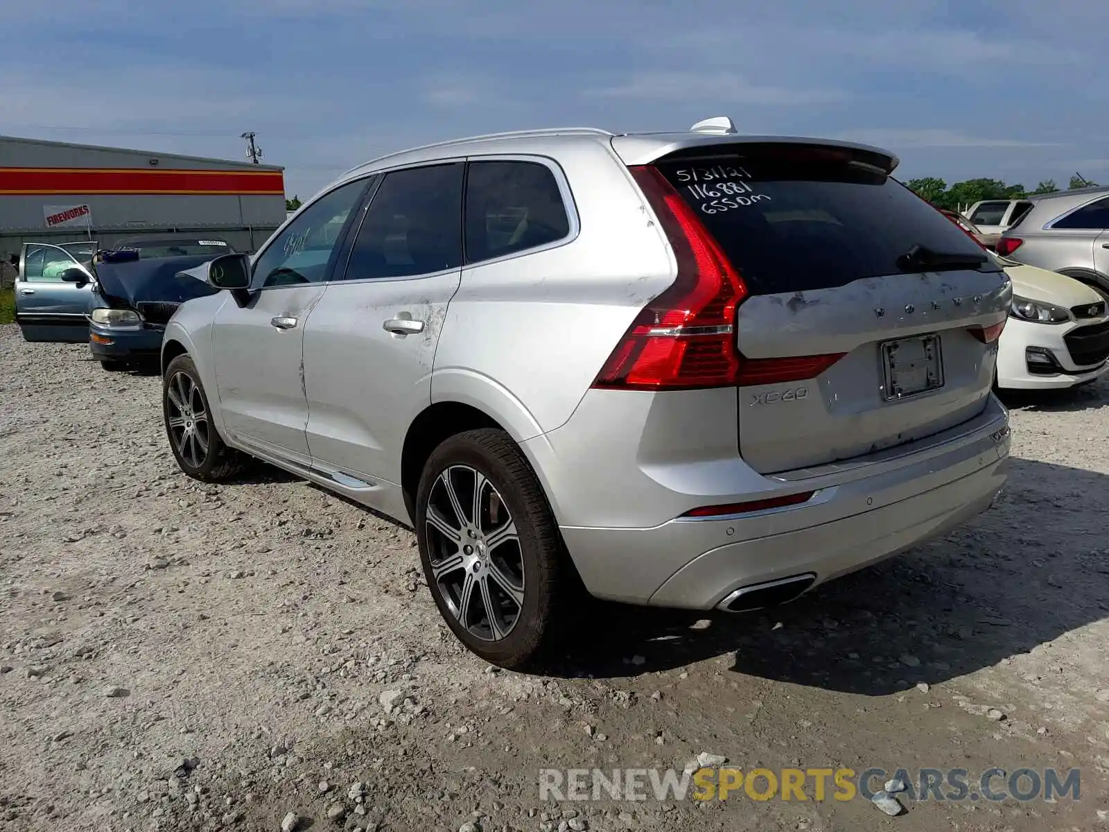 3 Photograph of a damaged car YV4A22RL0L1521108 VOLVO XC60 2020