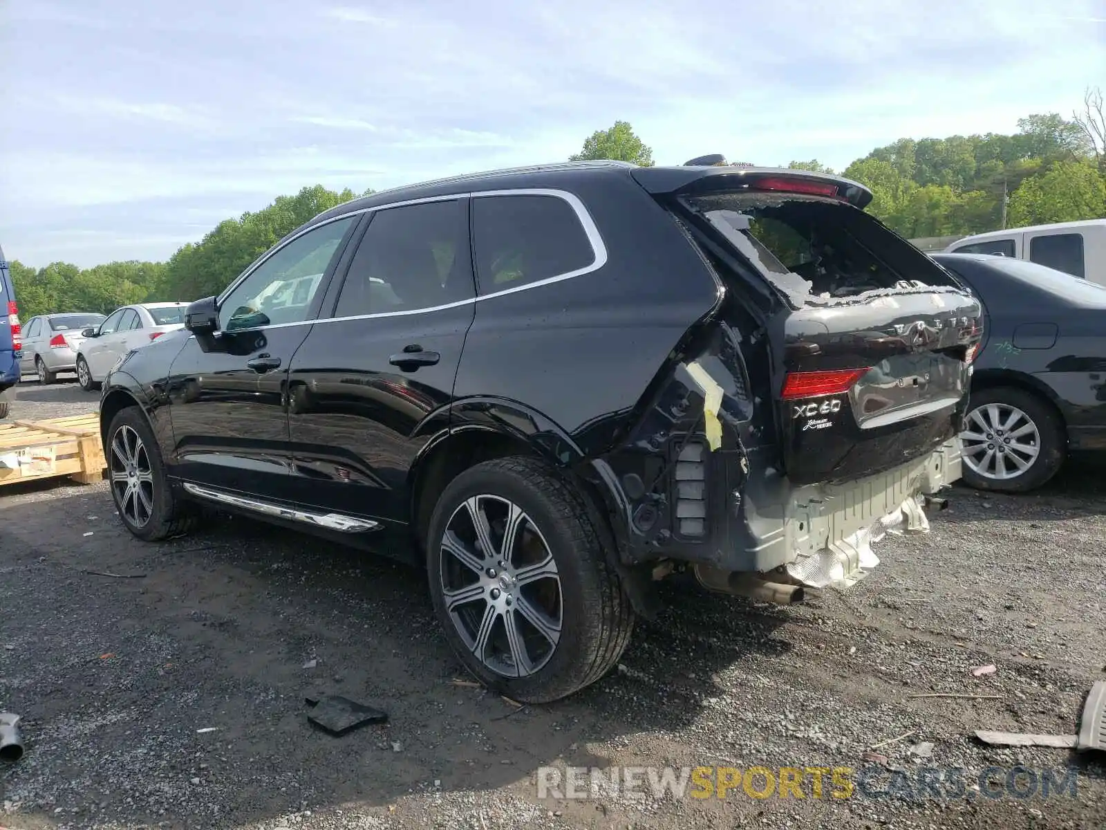 3 Photograph of a damaged car YV4A22RL1L1425620 VOLVO XC60 2020