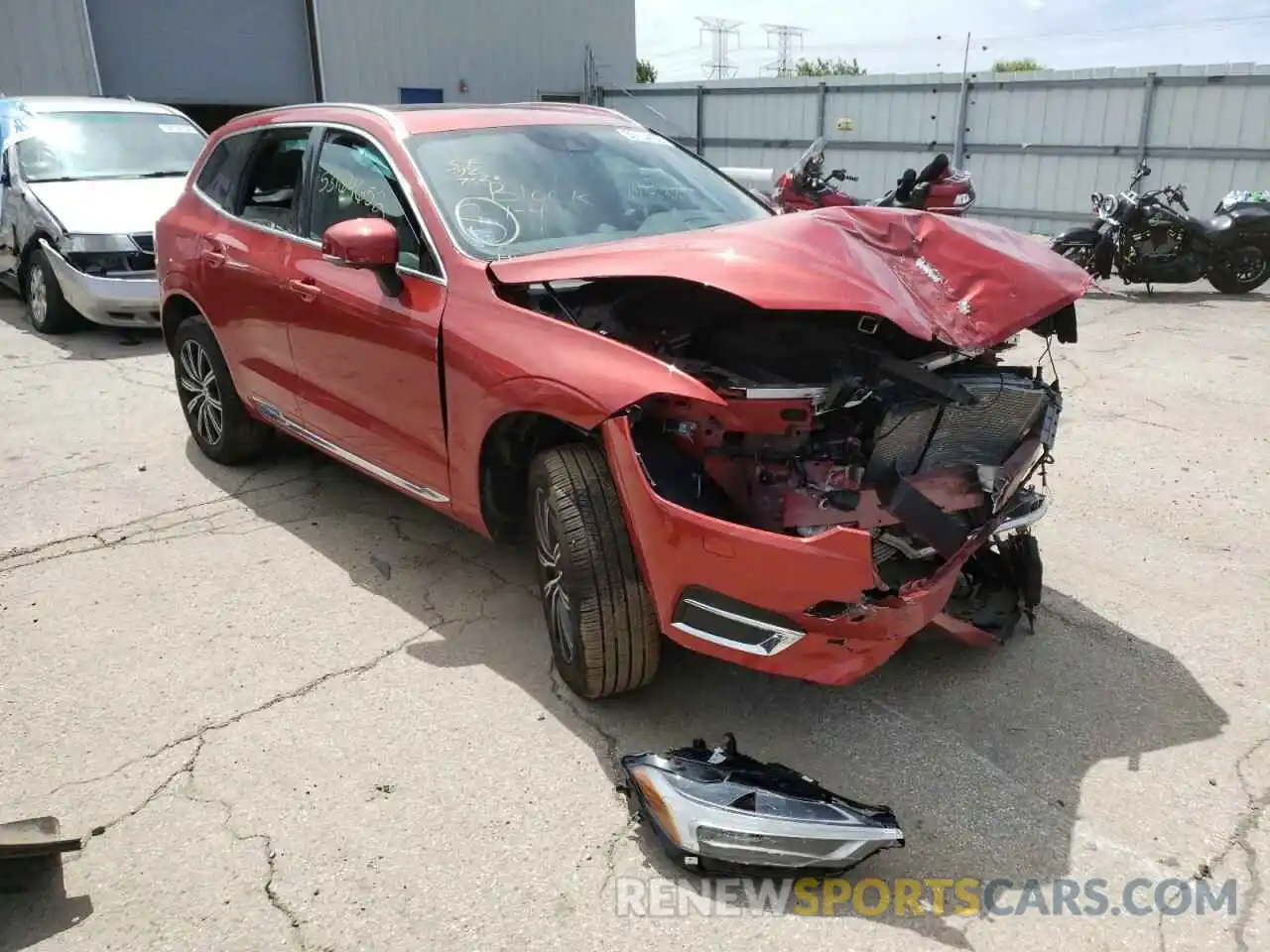 1 Photograph of a damaged car YV4A22RL1L1507508 VOLVO XC60 2020