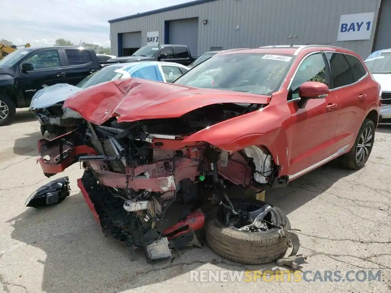 2 Photograph of a damaged car YV4A22RL1L1507508 VOLVO XC60 2020