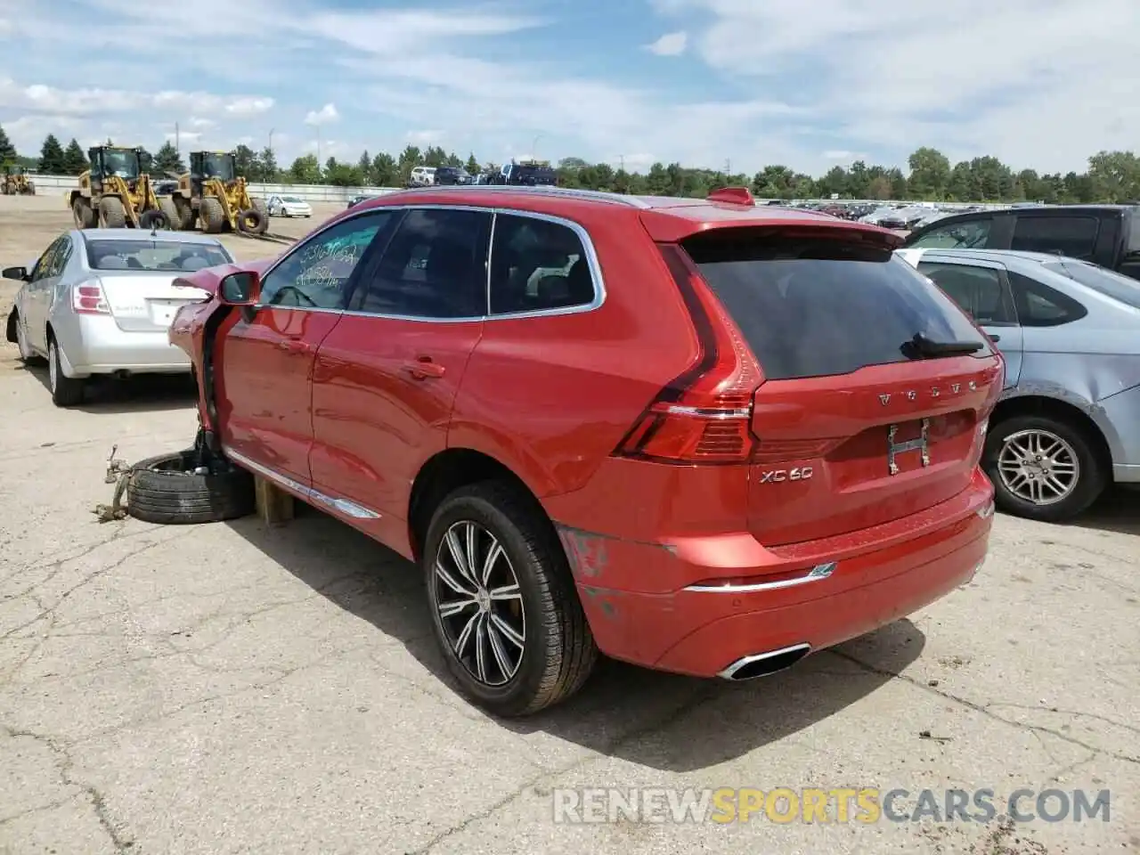 3 Photograph of a damaged car YV4A22RL1L1507508 VOLVO XC60 2020