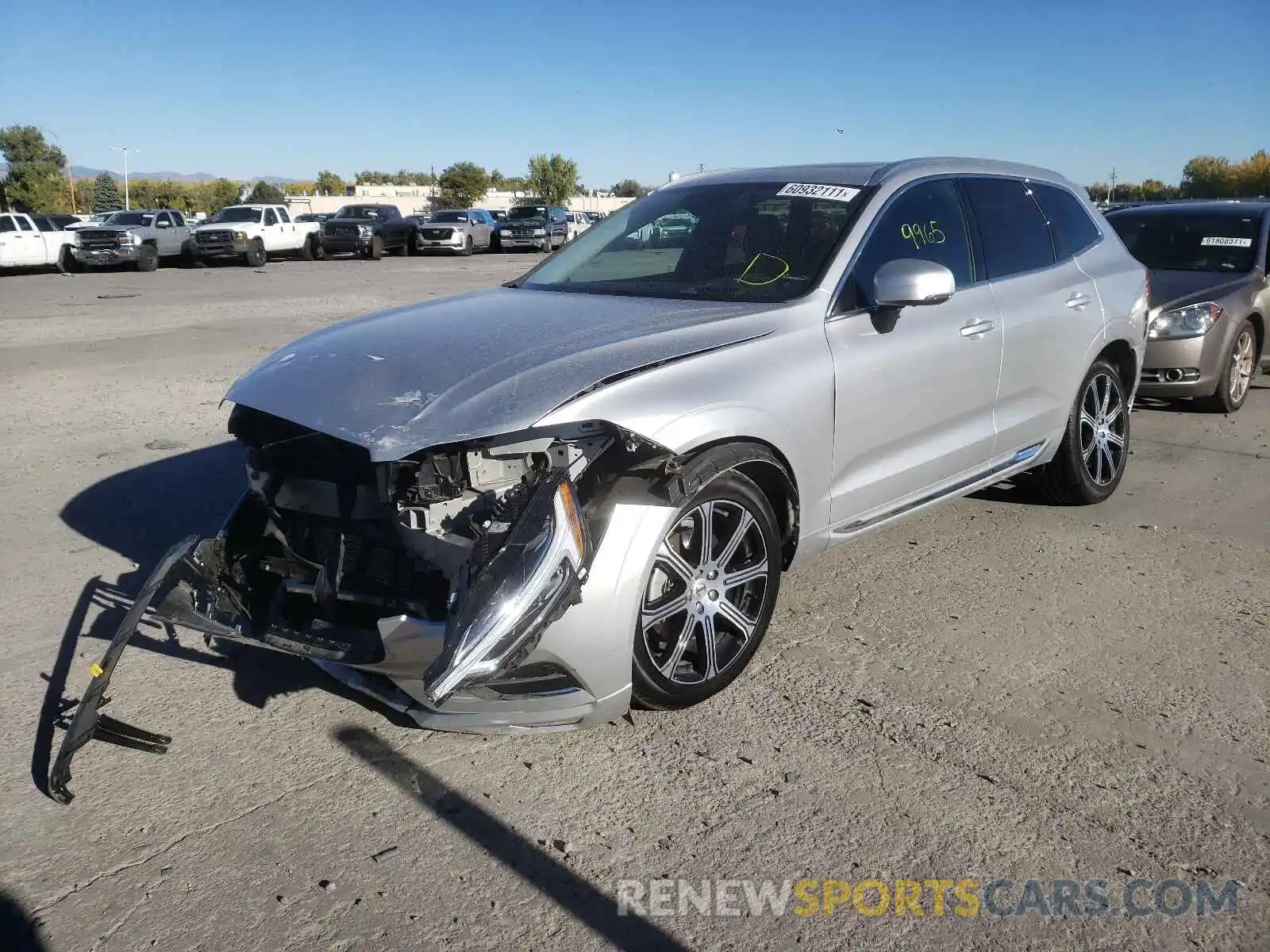 2 Photograph of a damaged car YV4A22RL1L1530285 VOLVO XC60 2020