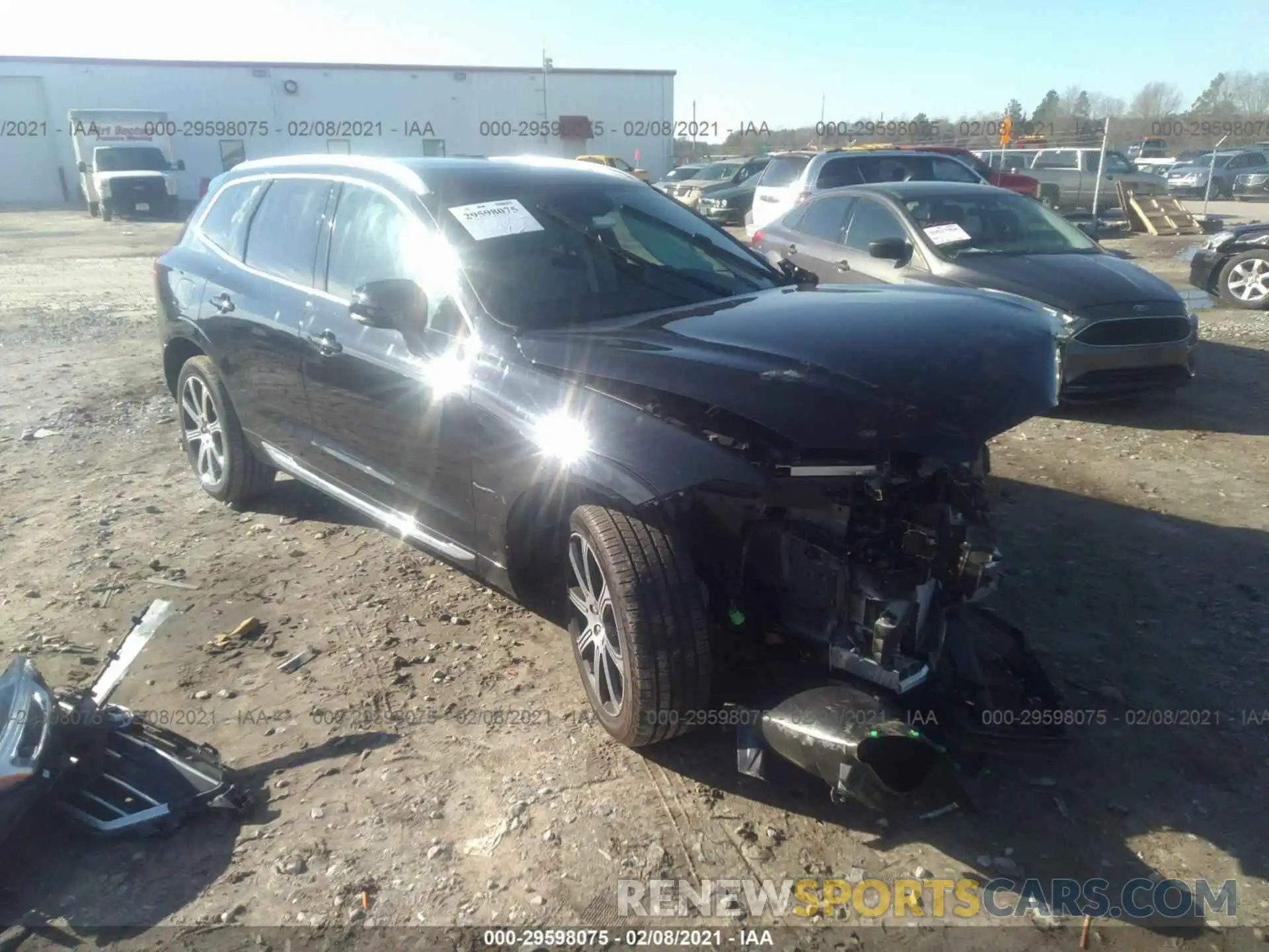 1 Photograph of a damaged car YV4A22RL4L1550563 VOLVO XC60 2020