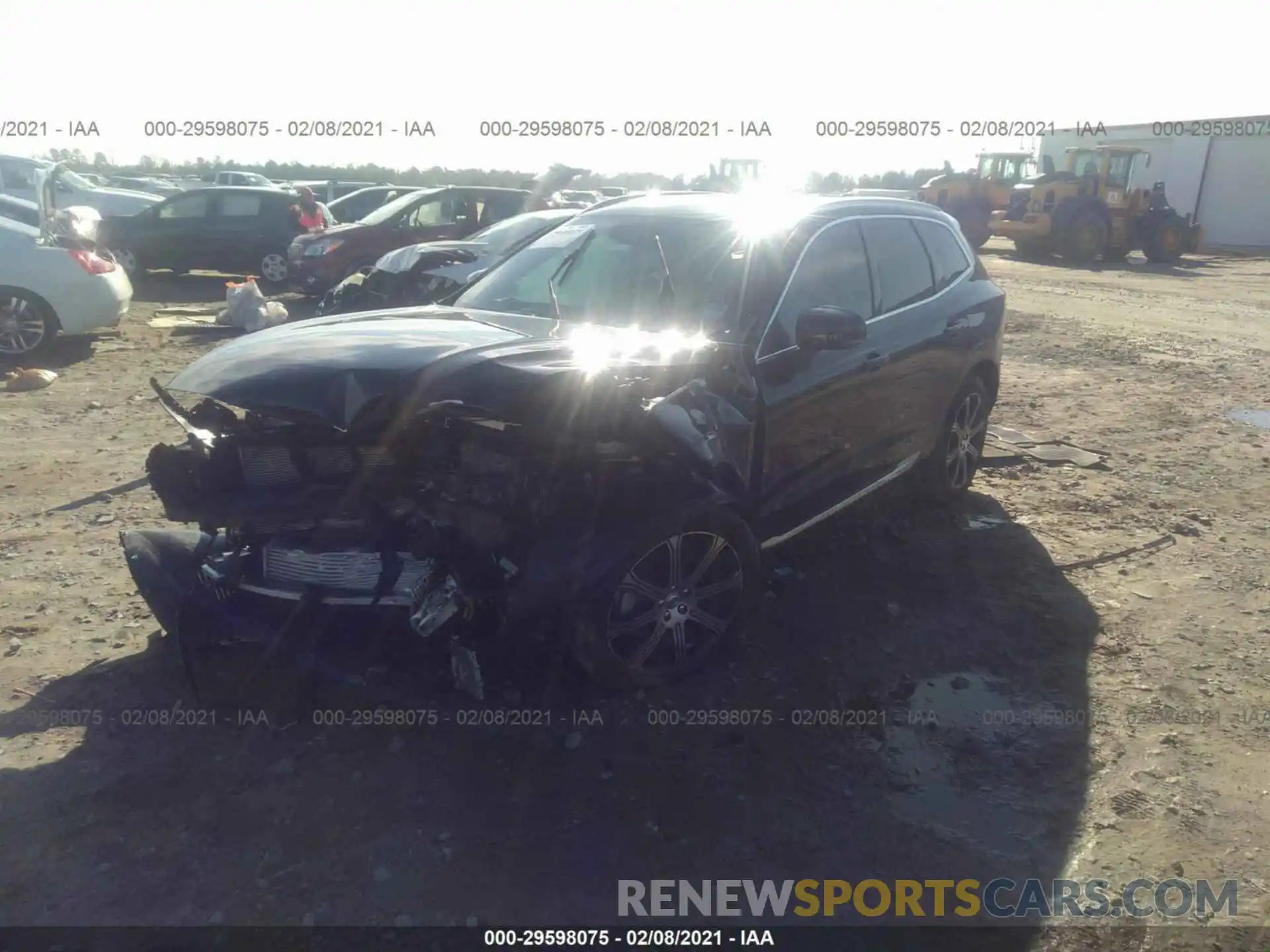 2 Photograph of a damaged car YV4A22RL4L1550563 VOLVO XC60 2020