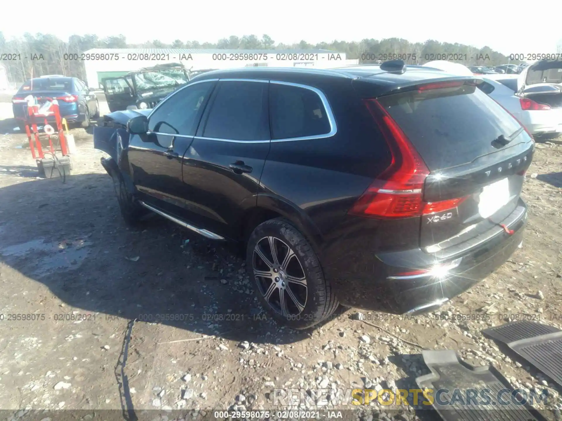 3 Фотография поврежденного автомобиля YV4A22RL4L1550563 VOLVO XC60 2020