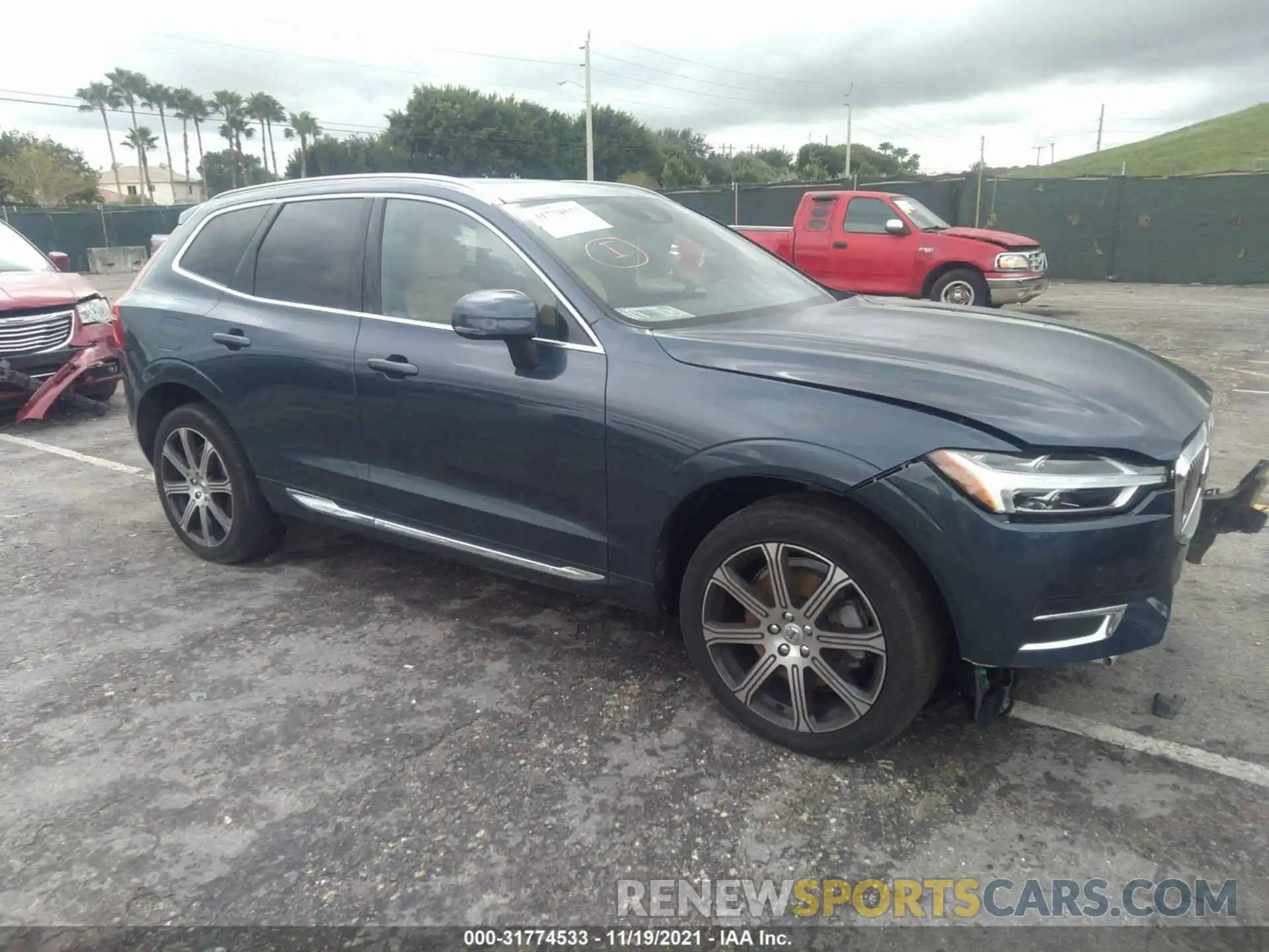 1 Photograph of a damaged car YV4A22RL6L1512249 VOLVO XC60 2020