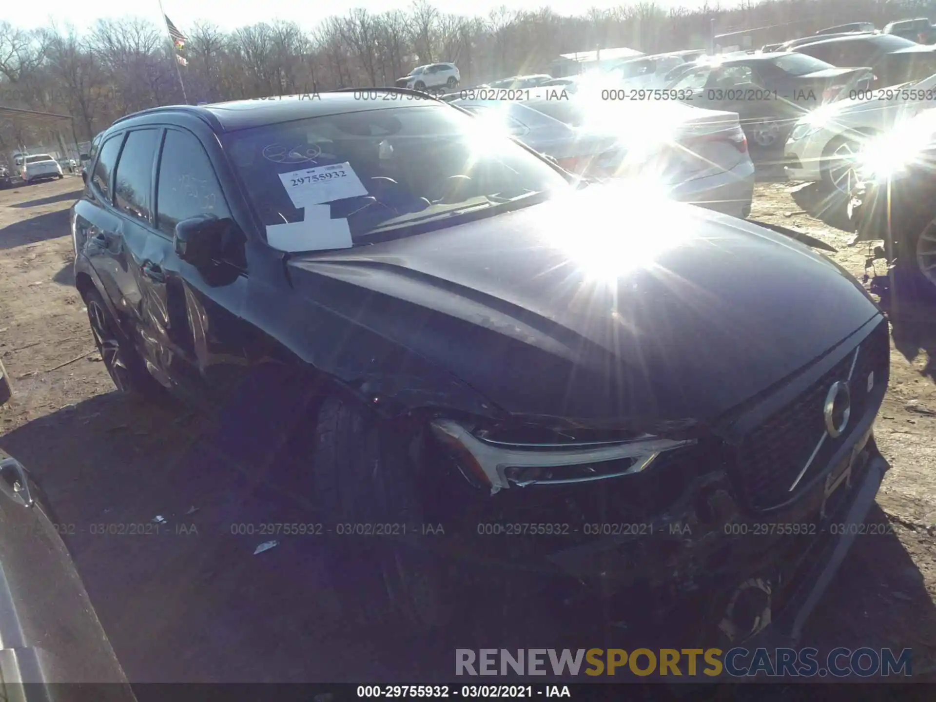 1 Photograph of a damaged car YV4BK0DP9L1509168 VOLVO XC60 2020