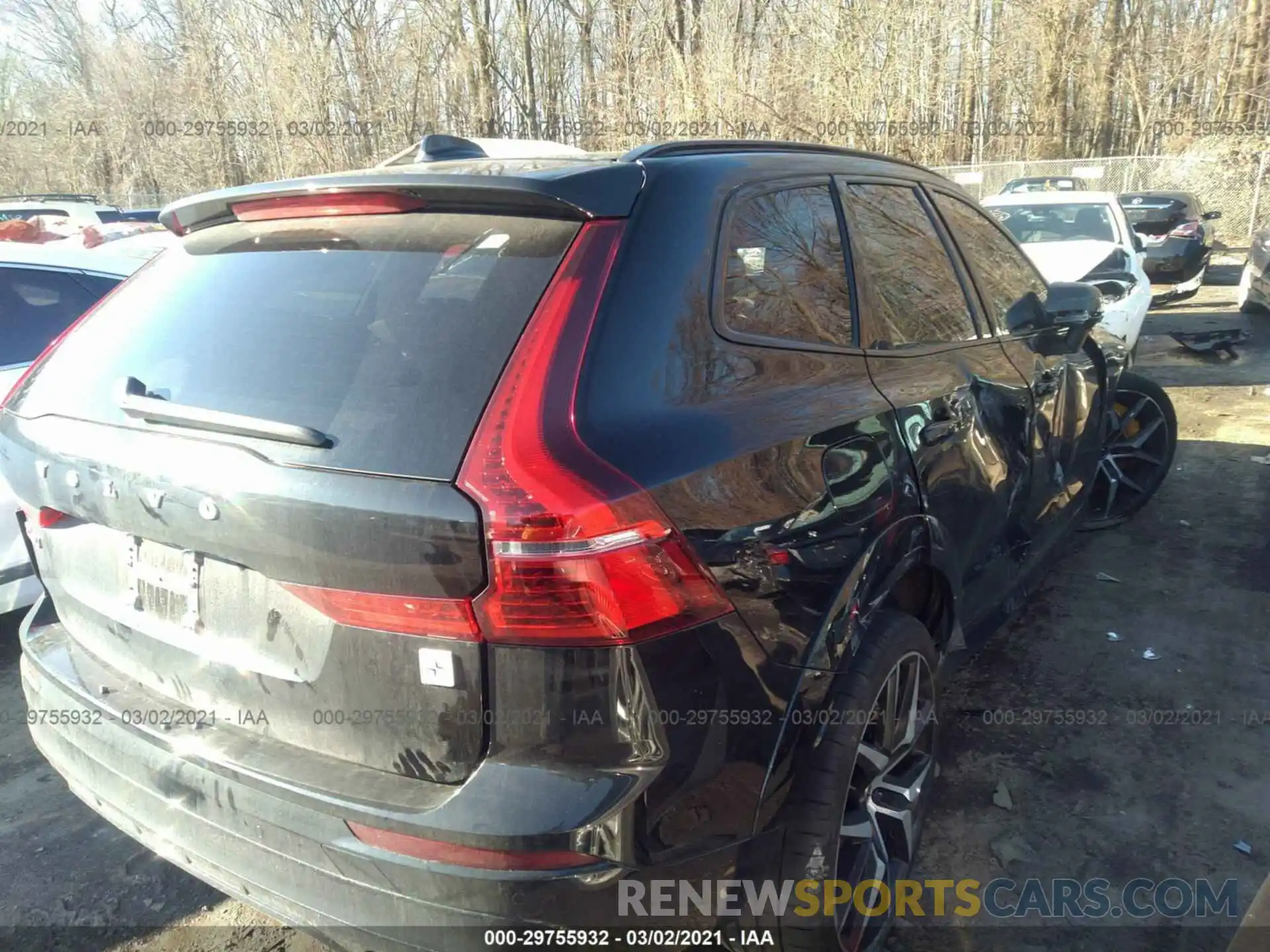 4 Фотография поврежденного автомобиля YV4BK0DP9L1509168 VOLVO XC60 2020