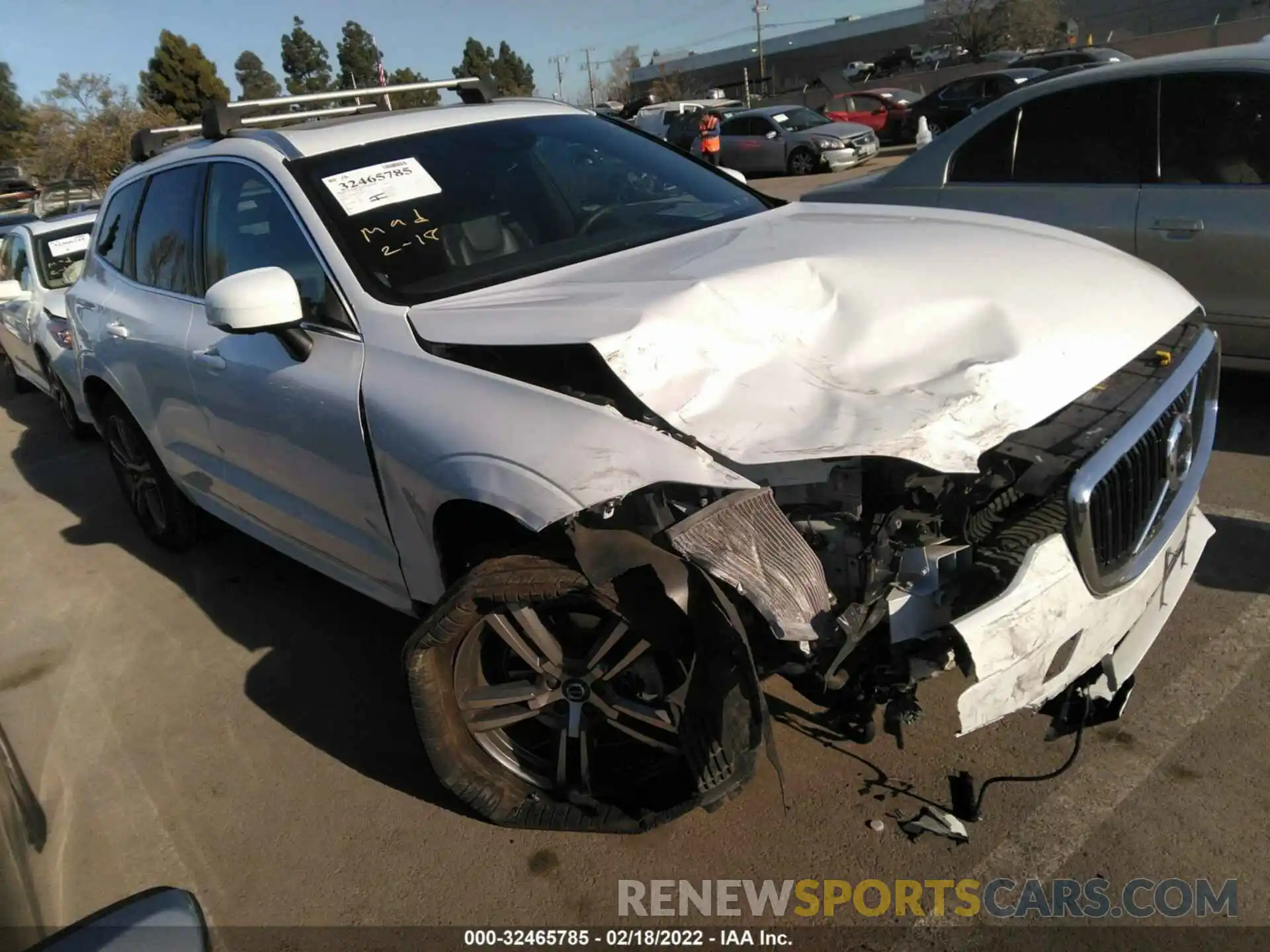 1 Photograph of a damaged car YV4BR0DK8L1482707 VOLVO XC60 2020