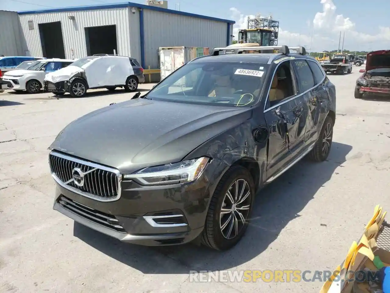 2 Photograph of a damaged car YV4BR0DL3L1512298 VOLVO XC60 2020