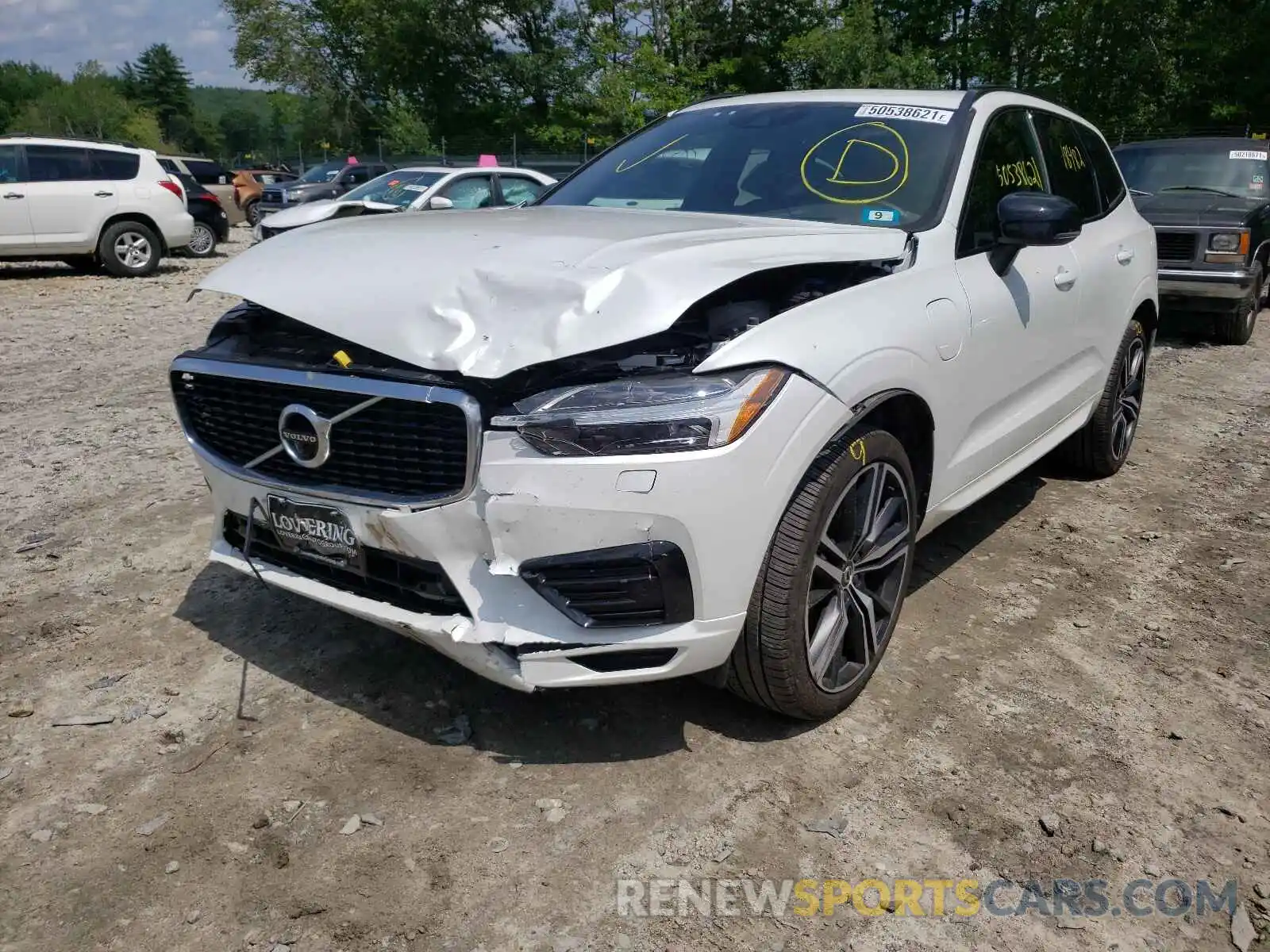 2 Photograph of a damaged car YV4BR0DM8L1538971 VOLVO XC60 2020