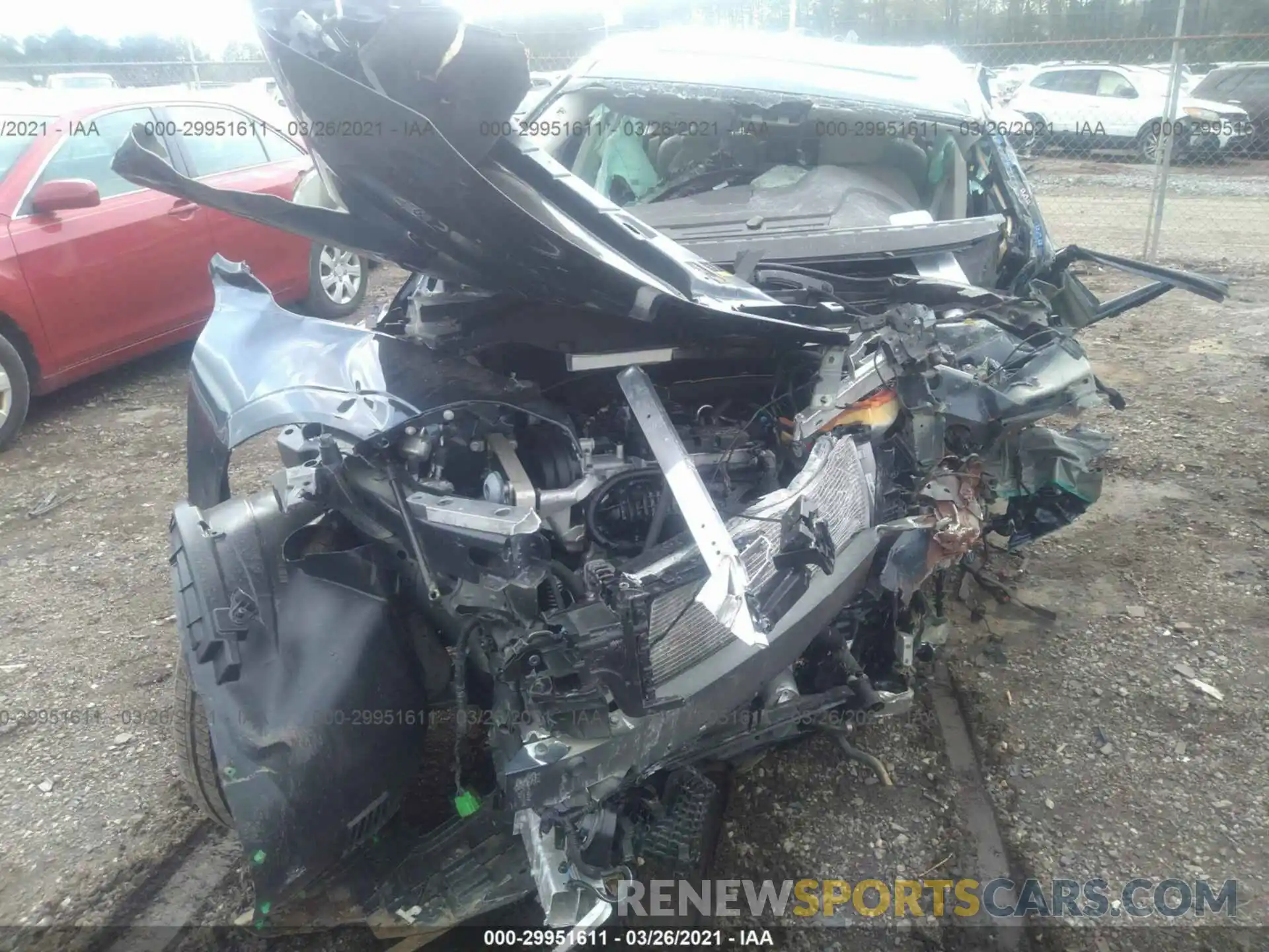 10 Photograph of a damaged car YV4102DK2M1694828 VOLVO XC60 2021