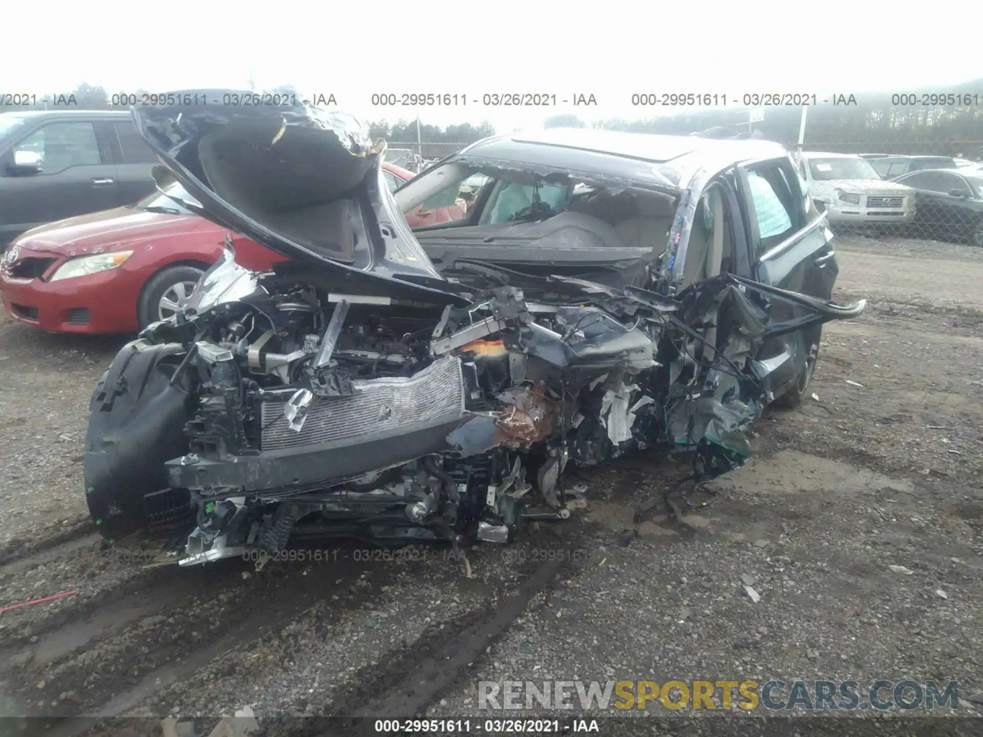 2 Photograph of a damaged car YV4102DK2M1694828 VOLVO XC60 2021