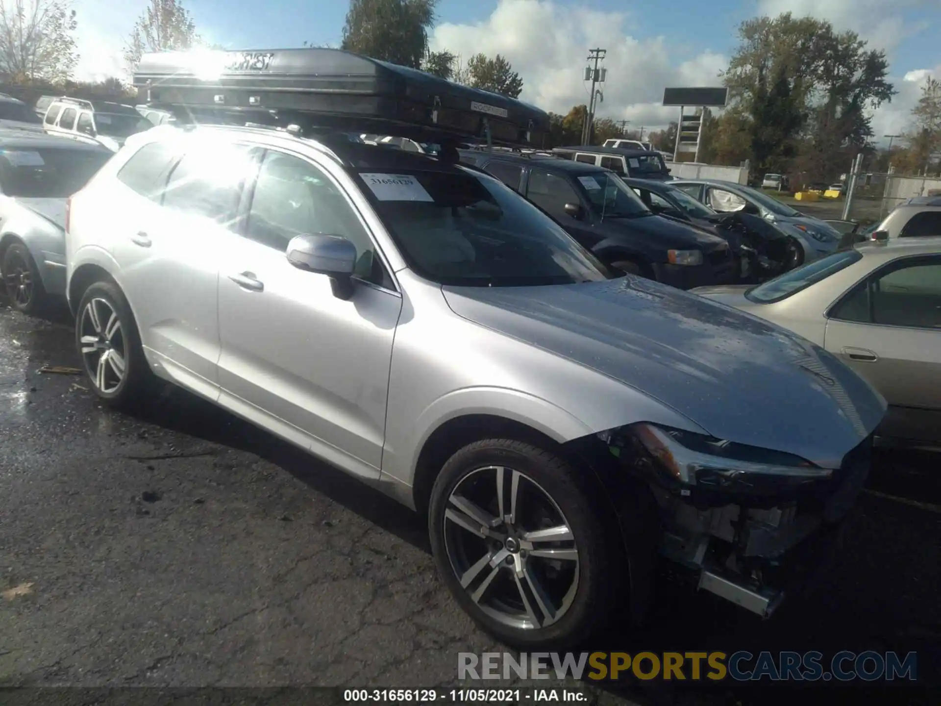 1 Photograph of a damaged car YV4102DK6M1809480 VOLVO XC60 2021