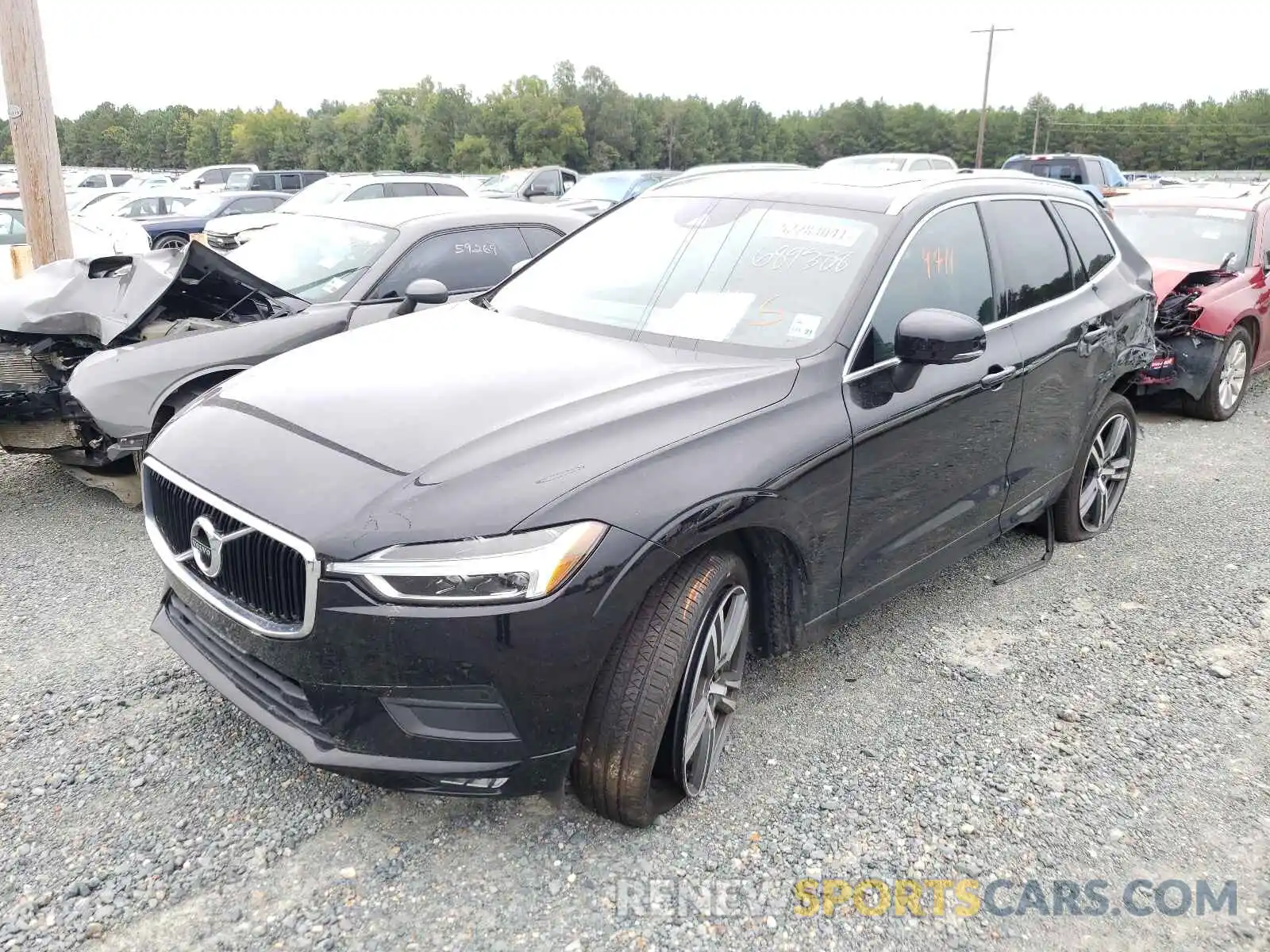 2 Photograph of a damaged car YV4102DK8M1689388 VOLVO XC60 2021