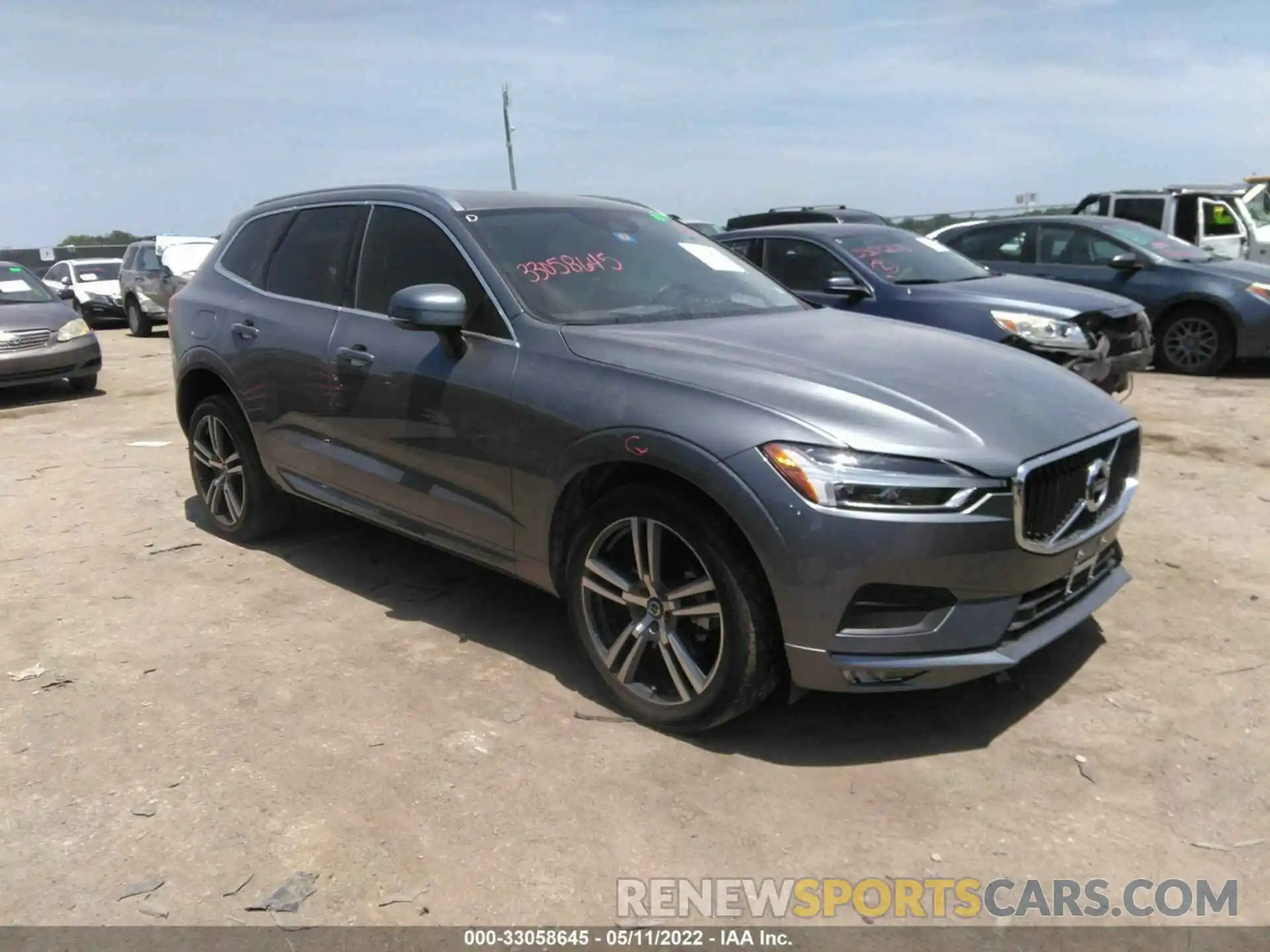 1 Photograph of a damaged car YV4102DKXM1700892 VOLVO XC60 2021