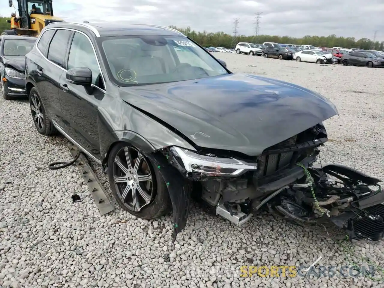 1 Photograph of a damaged car YV4102DL0M1690205 VOLVO XC60 2021