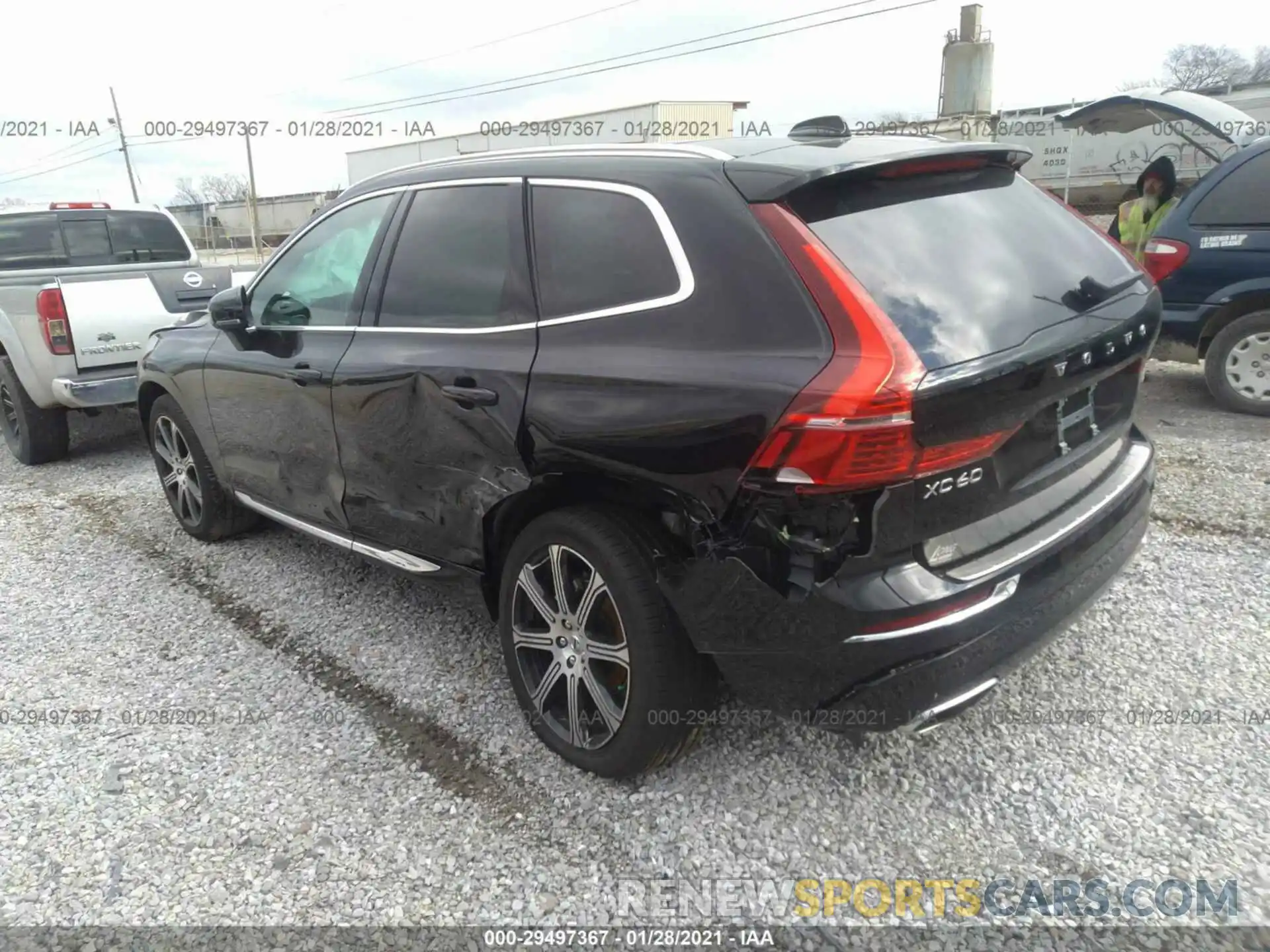 3 Photograph of a damaged car YV4102DL4M1721522 VOLVO XC60 2021