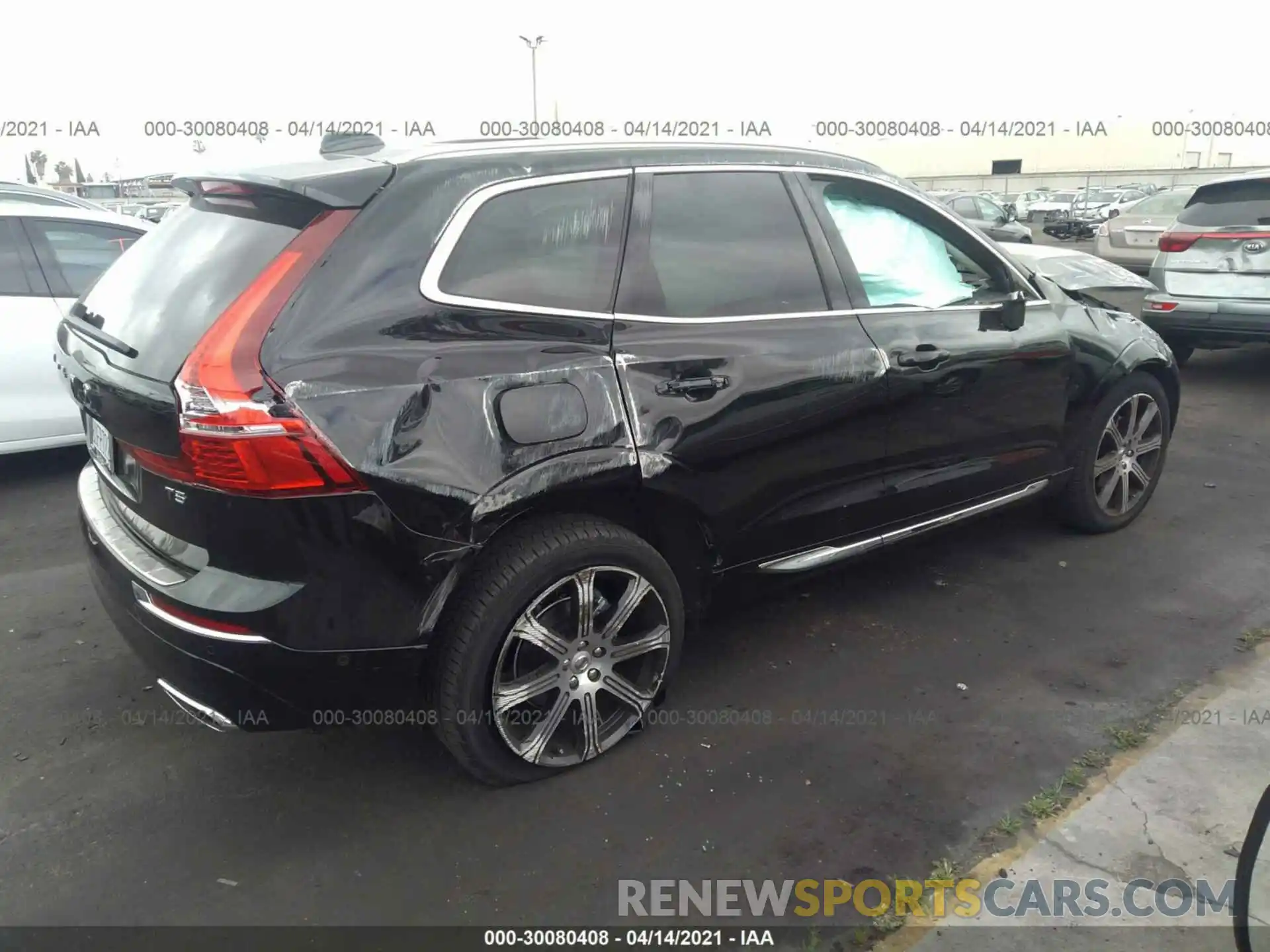4 Photograph of a damaged car YV4102DL5M1684268 VOLVO XC60 2021