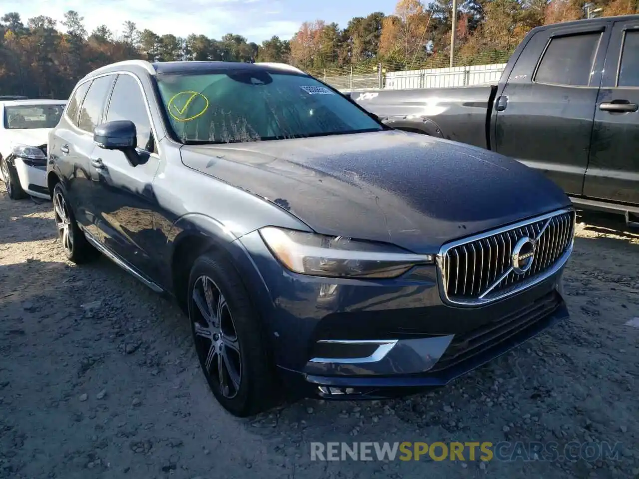 1 Photograph of a damaged car YV4102DL5M1813805 VOLVO XC60 2021