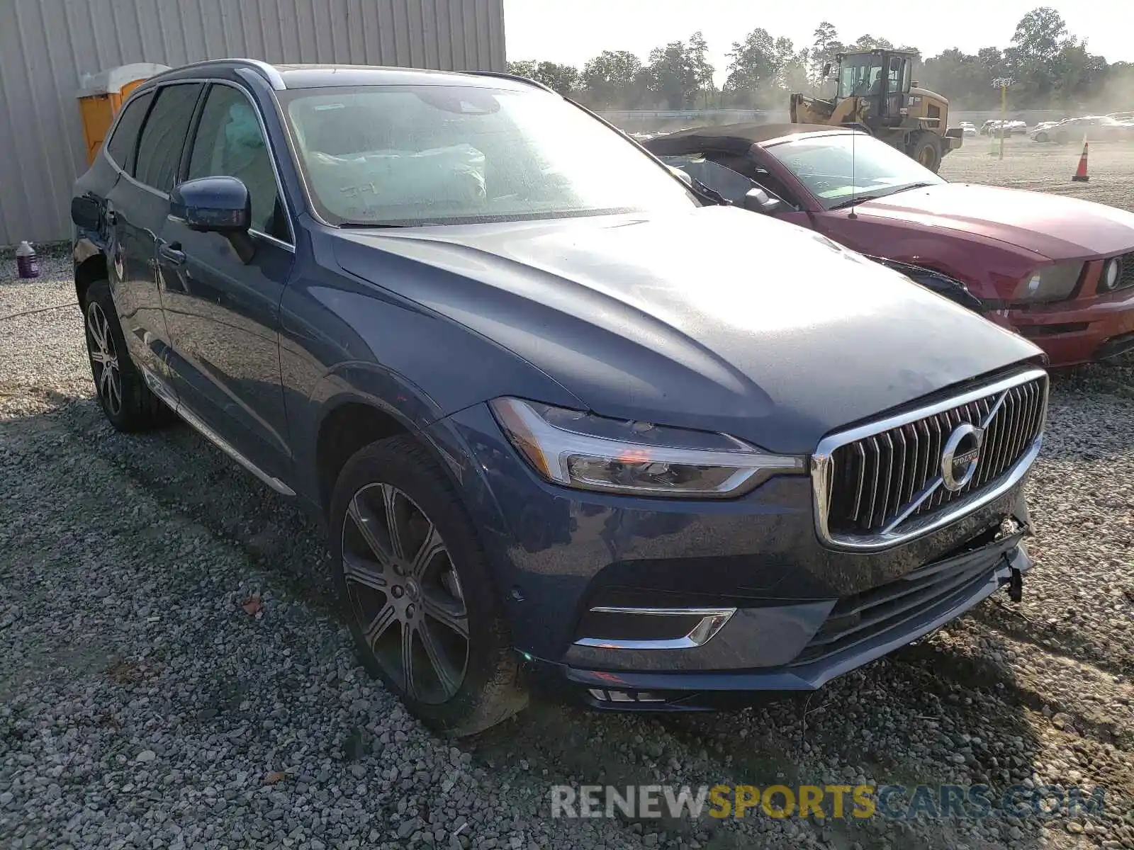 1 Photograph of a damaged car YV4102DL6M1695232 VOLVO XC60 2021