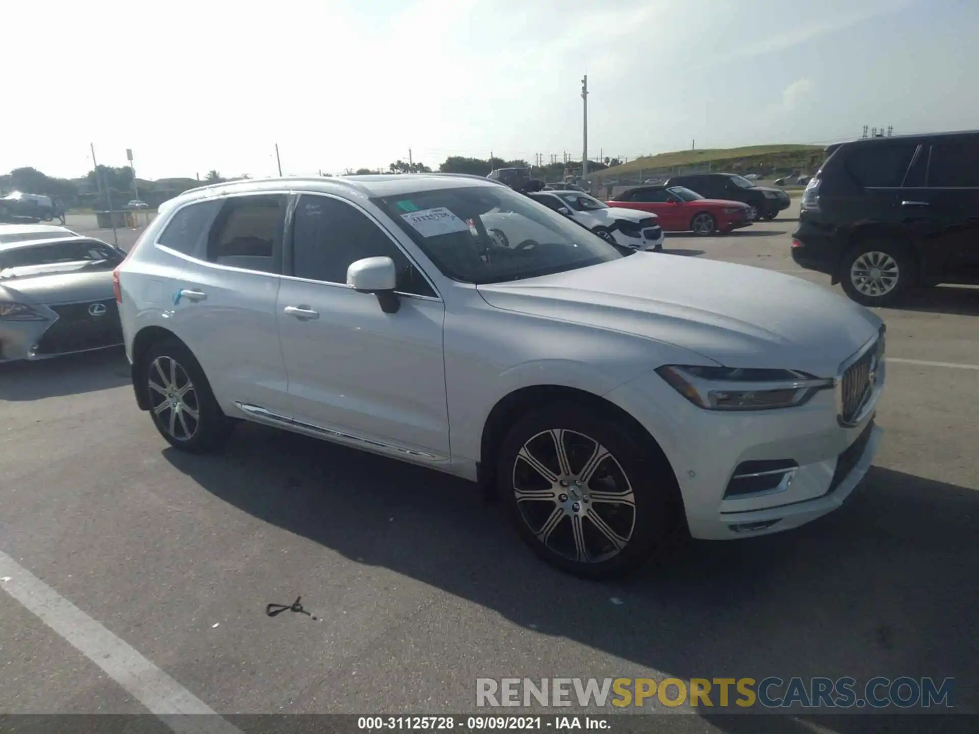 1 Photograph of a damaged car YV4102DL6M1734692 VOLVO XC60 2021