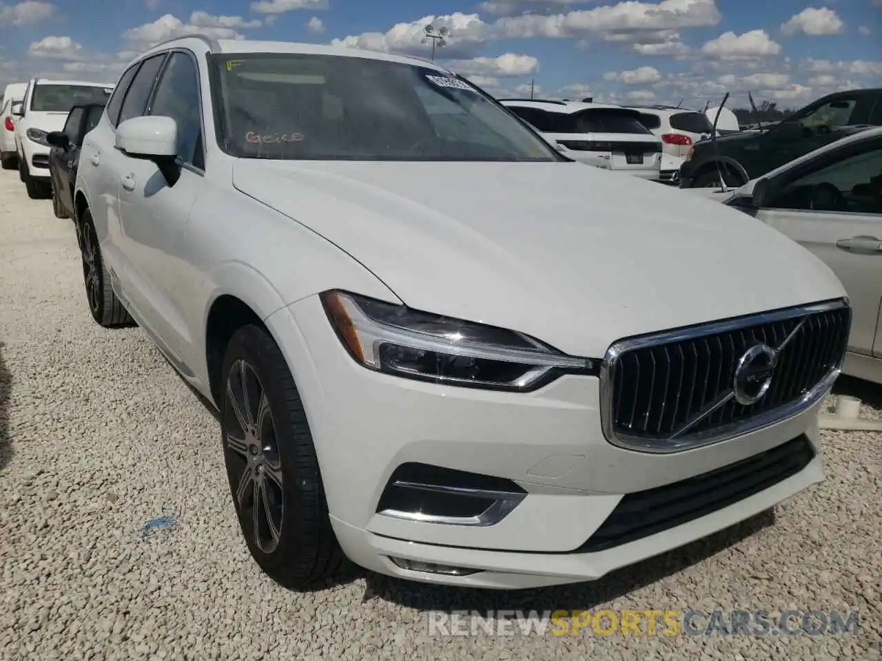 1 Photograph of a damaged car YV4102DL8M1732183 VOLVO XC60 2021