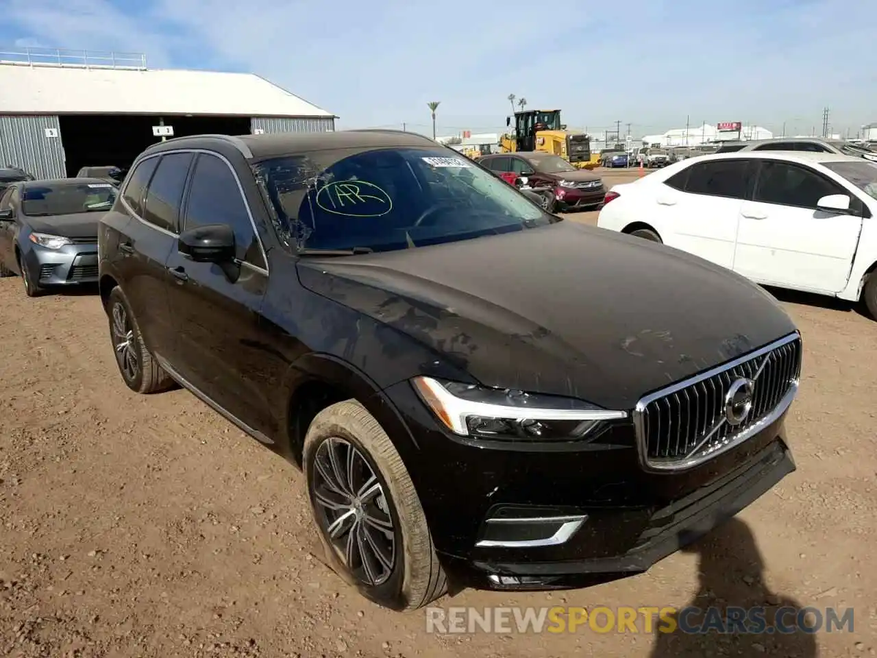 1 Photograph of a damaged car YV4102DLXM1829479 VOLVO XC60 2021