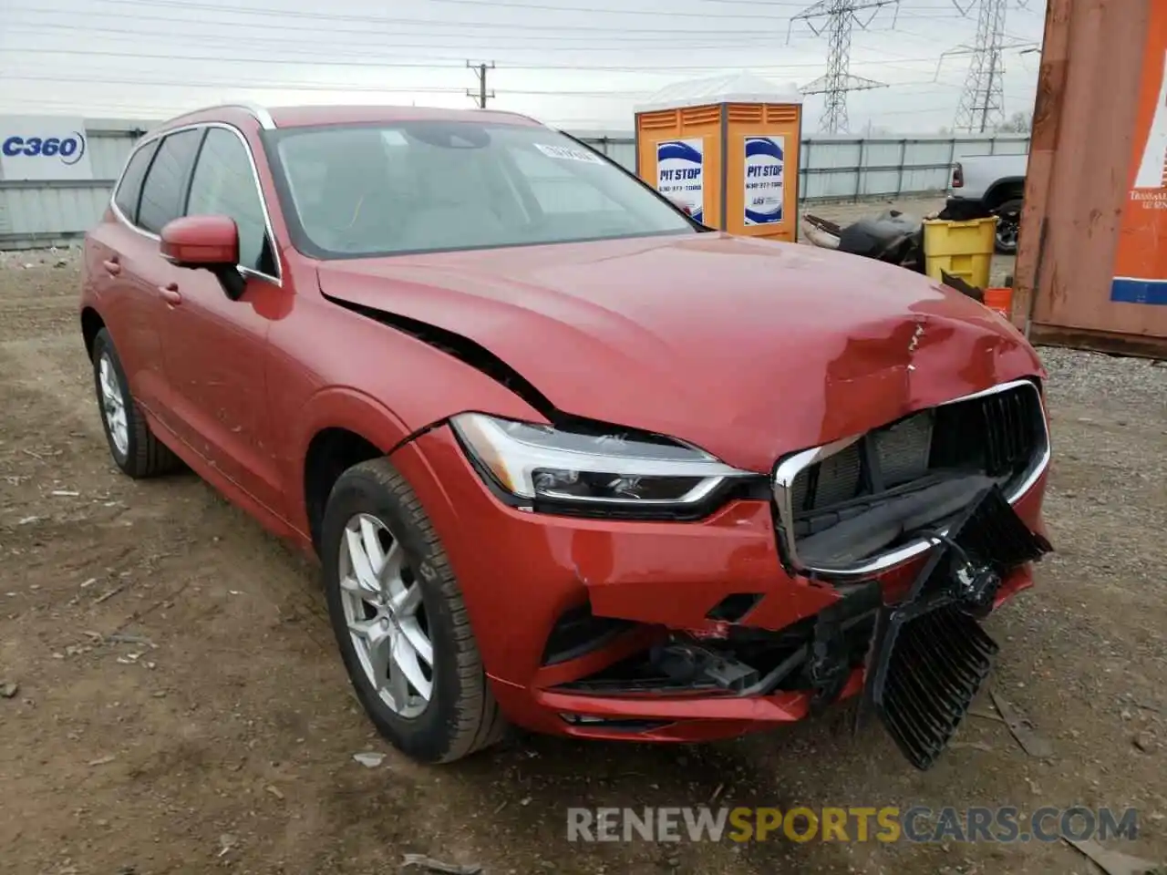 1 Photograph of a damaged car YV4102RK1M1738035 VOLVO XC60 2021