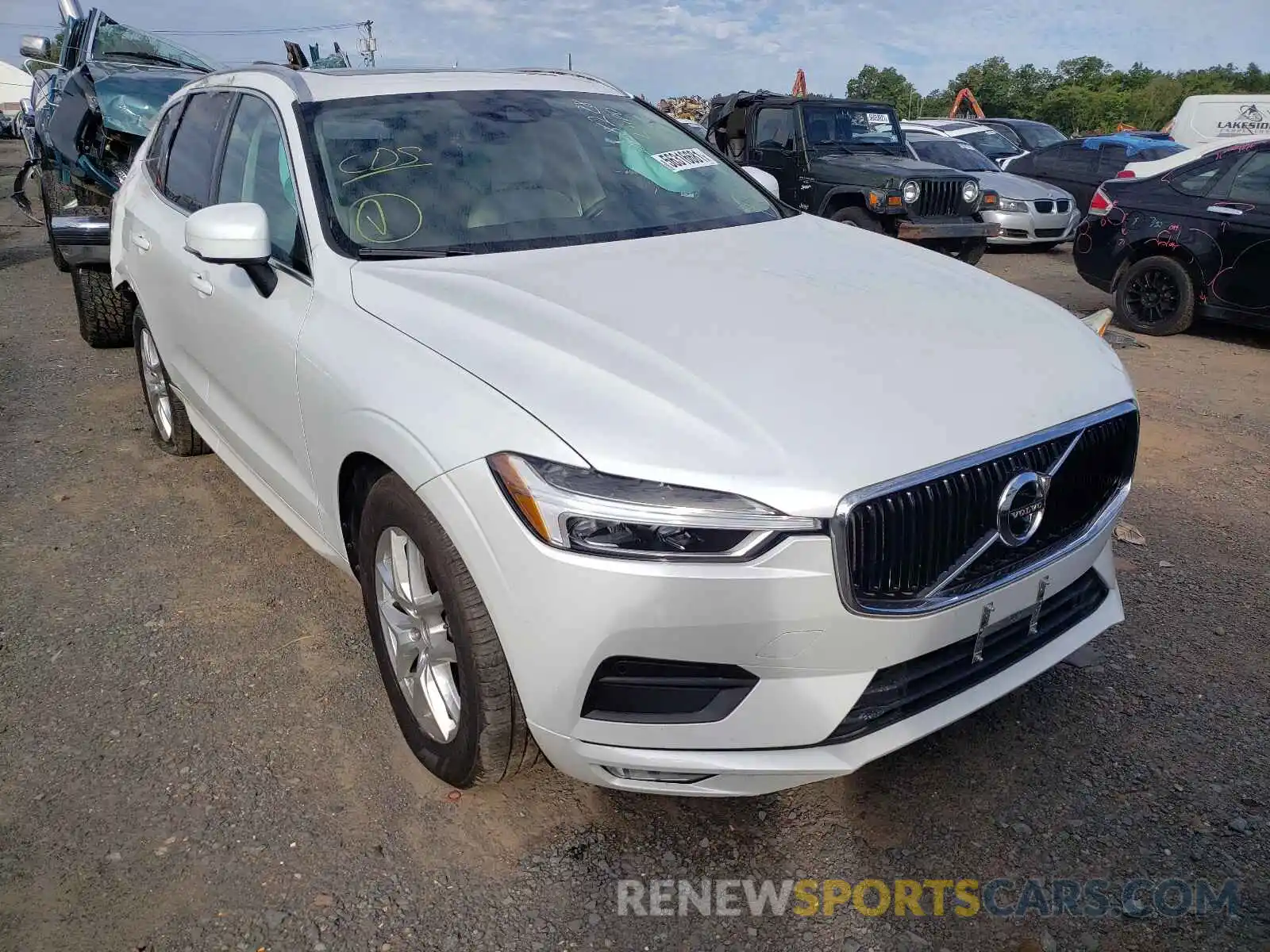 1 Photograph of a damaged car YV4102RK1M1738228 VOLVO XC60 2021