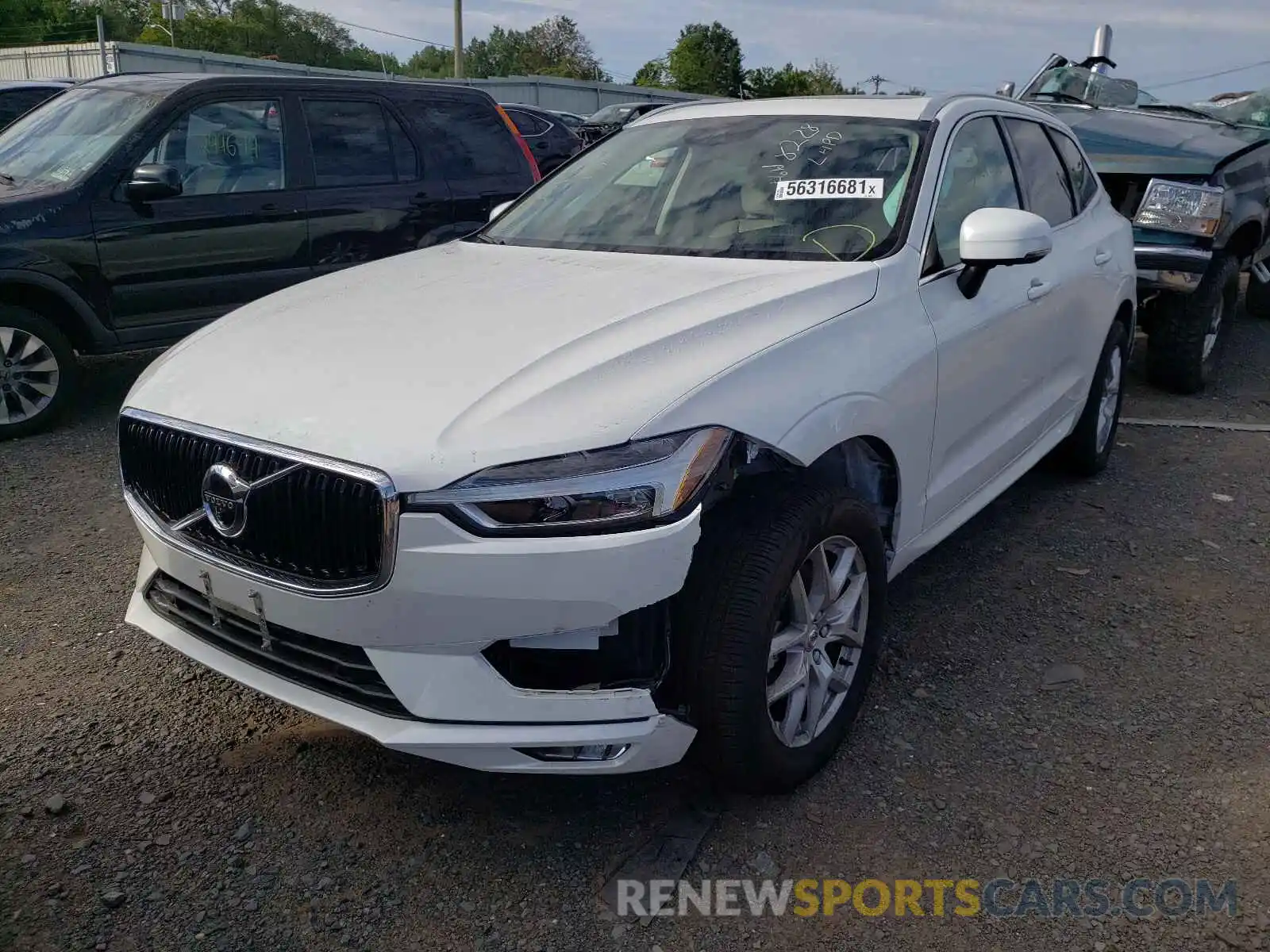 2 Photograph of a damaged car YV4102RK1M1738228 VOLVO XC60 2021