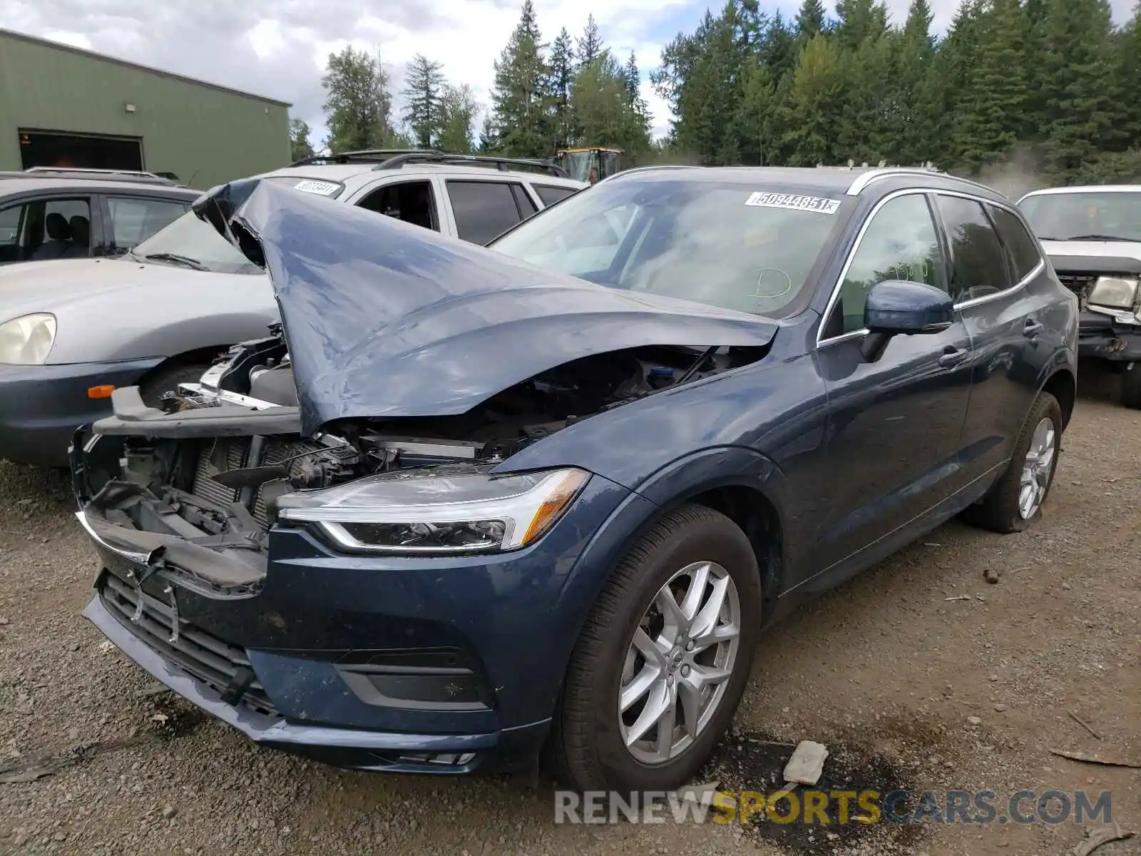 2 Photograph of a damaged car YV4102RK2M1737993 VOLVO XC60 2021