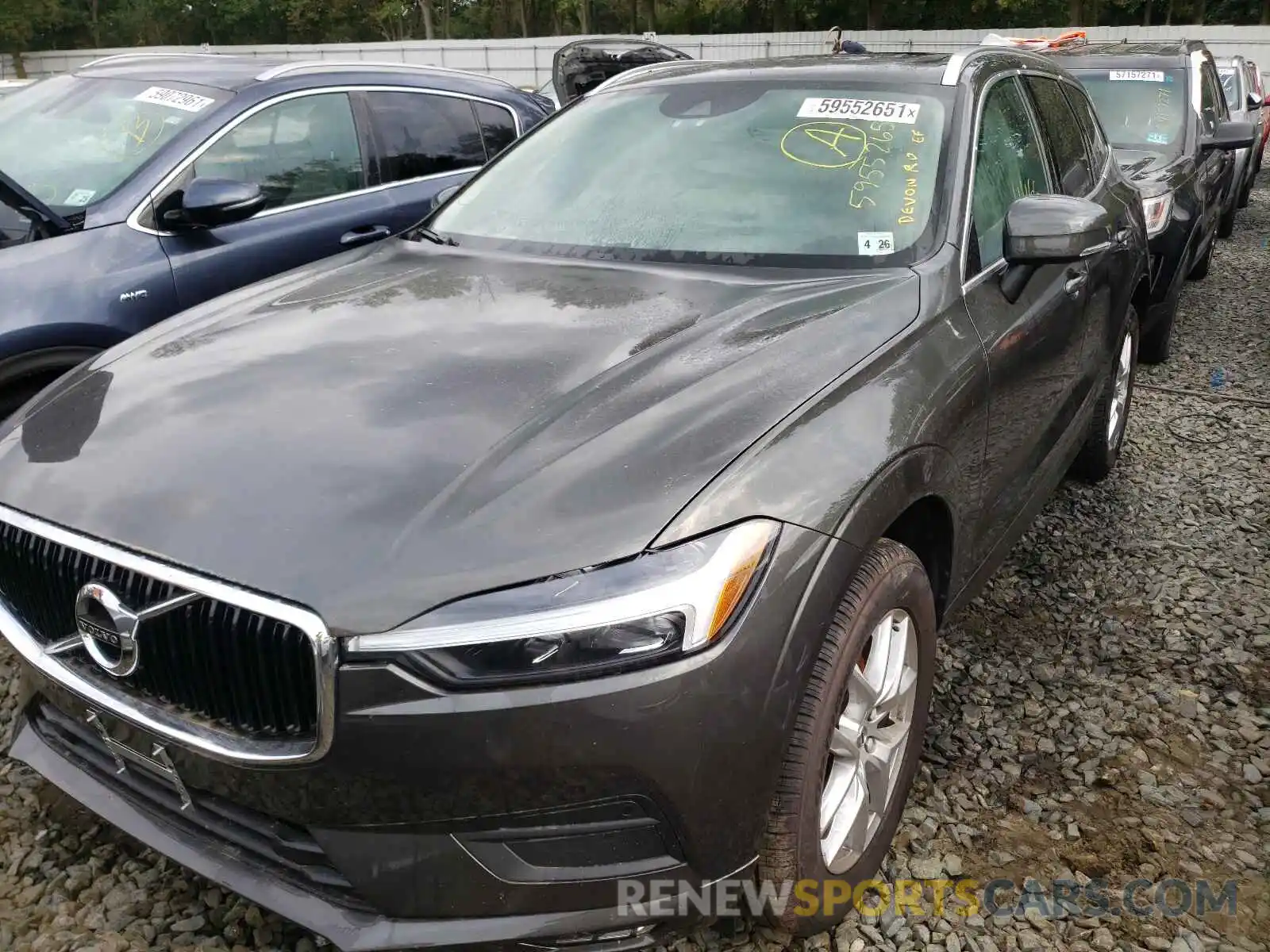 2 Photograph of a damaged car YV4102RK3M1819473 VOLVO XC60 2021