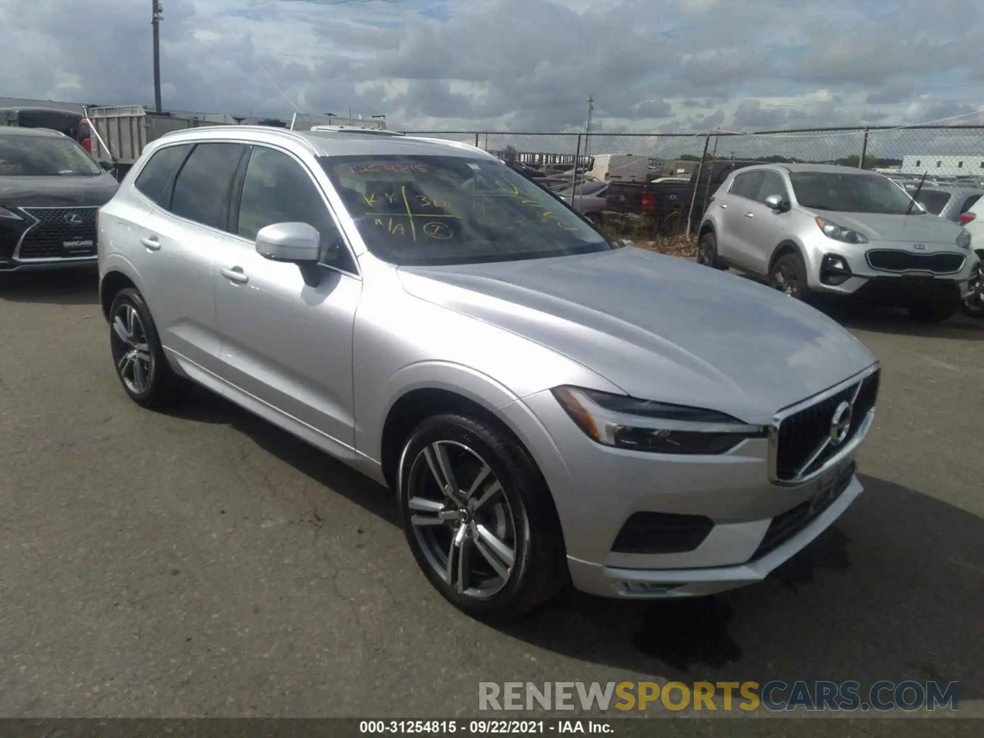 1 Photograph of a damaged car YV4102RK3M1850898 VOLVO XC60 2021