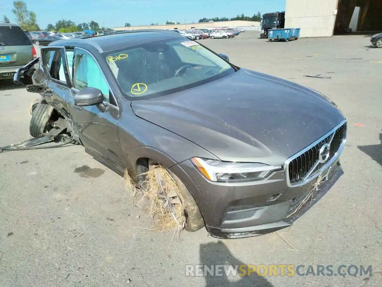 1 Photograph of a damaged car YV4102RK4M1851820 VOLVO XC60 2021