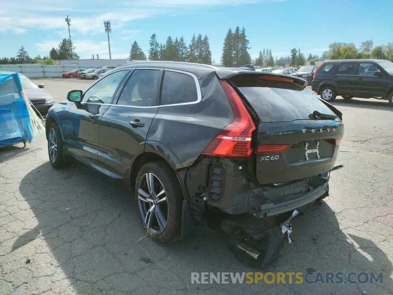 3 Photograph of a damaged car YV4102RK4M1851820 VOLVO XC60 2021