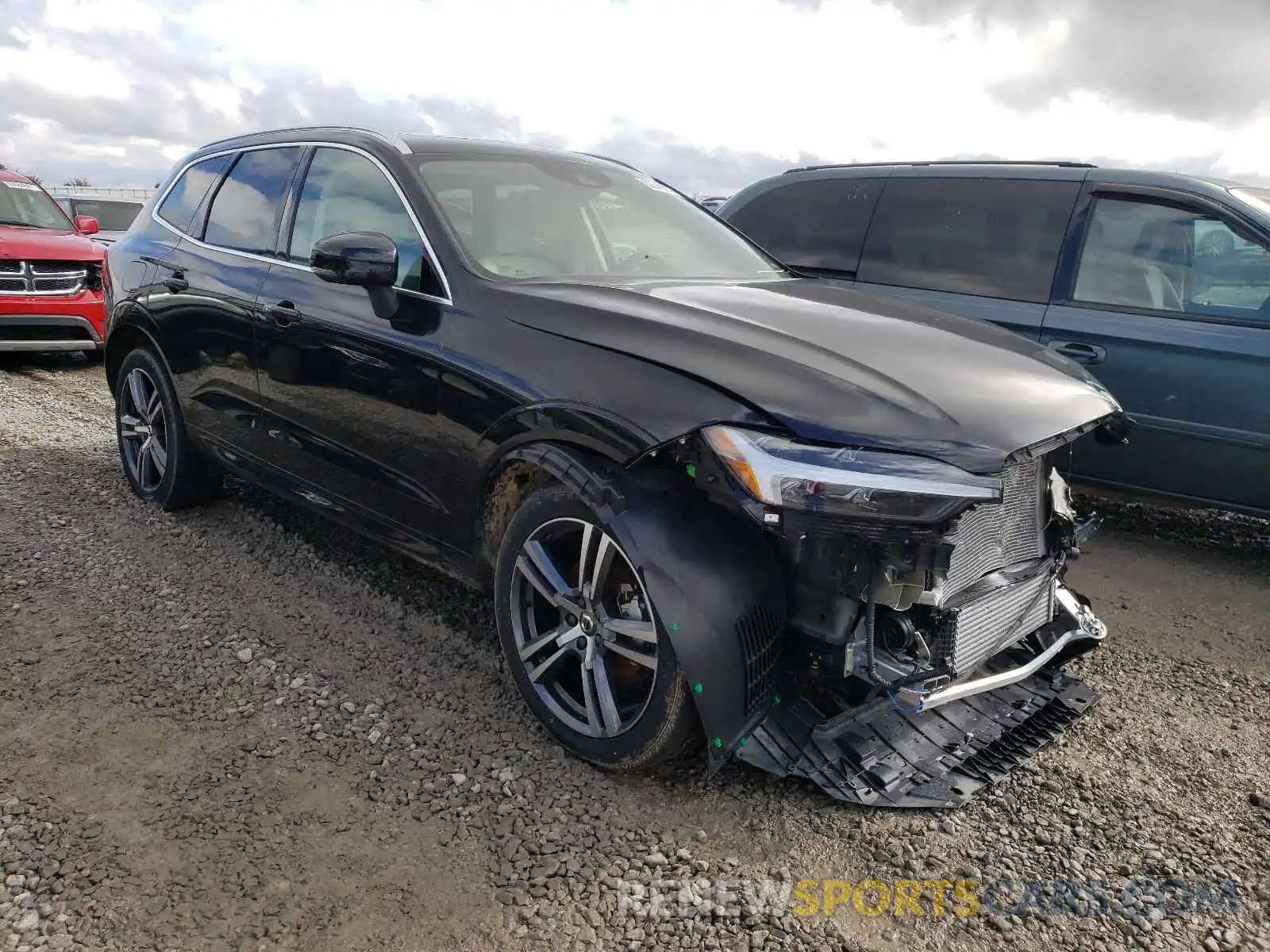 1 Photograph of a damaged car YV4102RK4M1870884 VOLVO XC60 2021