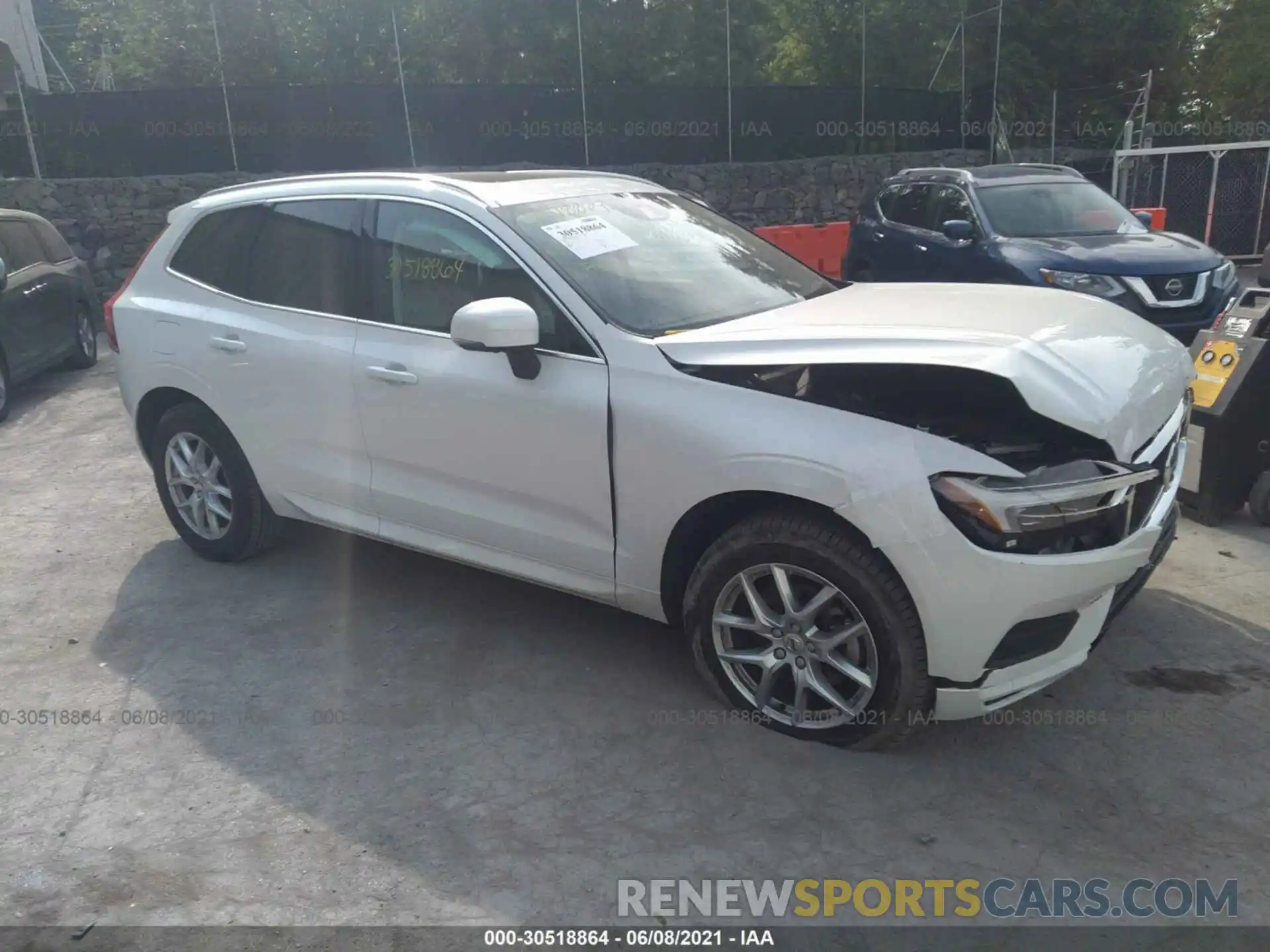 1 Photograph of a damaged car YV4102RK5M1728172 VOLVO XC60 2021