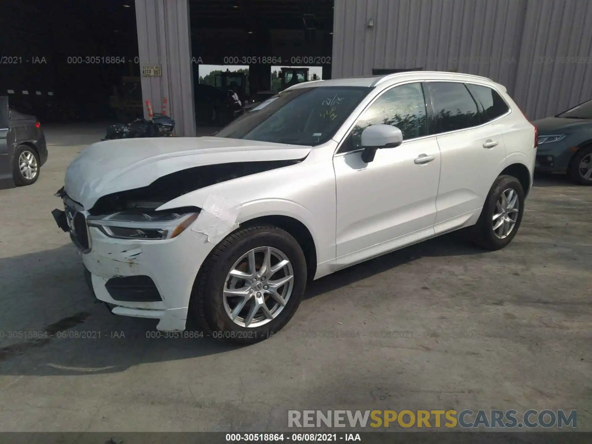 2 Photograph of a damaged car YV4102RK5M1728172 VOLVO XC60 2021