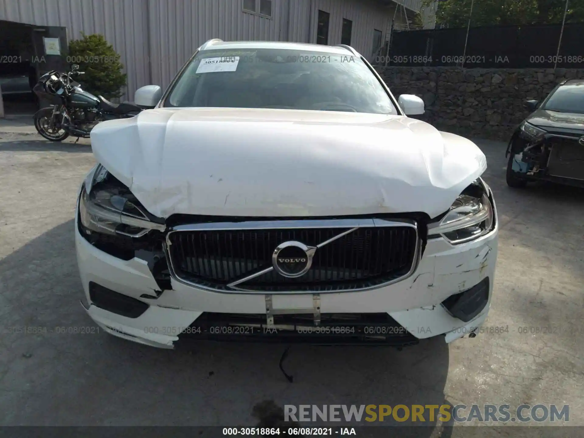 6 Photograph of a damaged car YV4102RK5M1728172 VOLVO XC60 2021