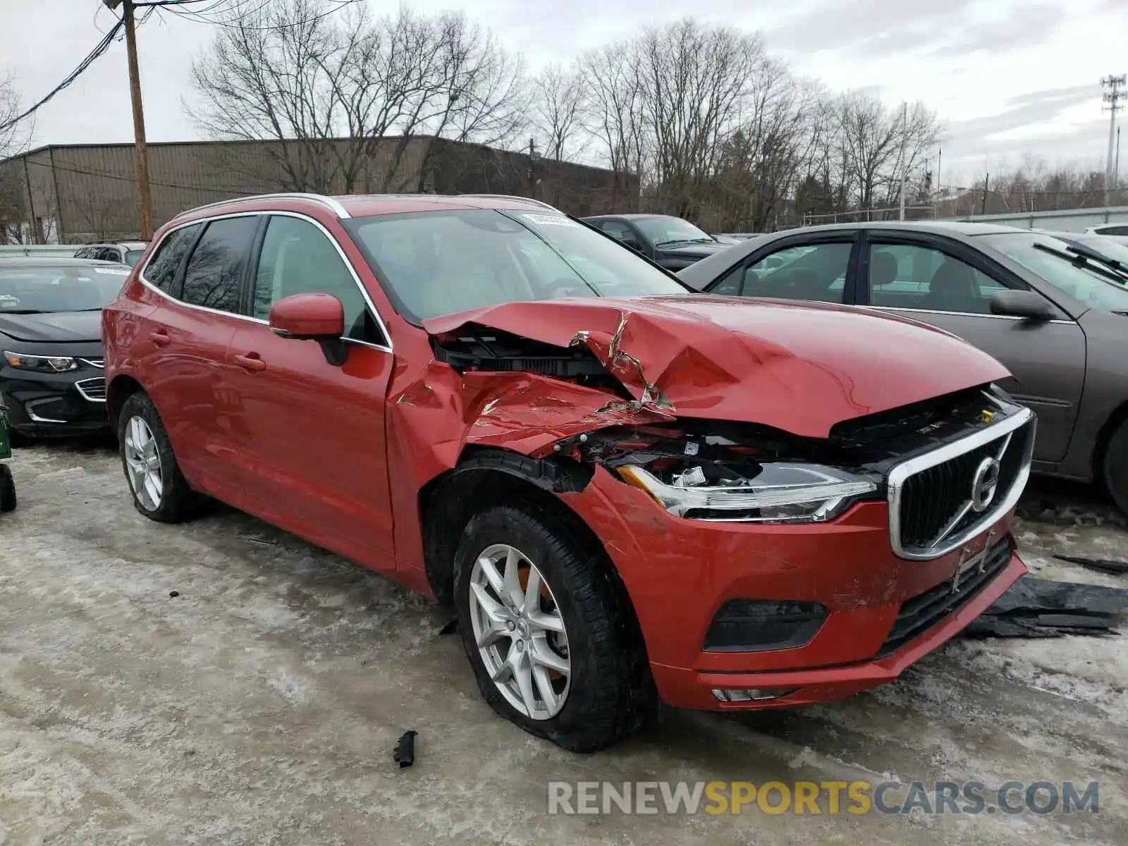 1 Photograph of a damaged car YV4102RK5M1733579 VOLVO XC60 2021