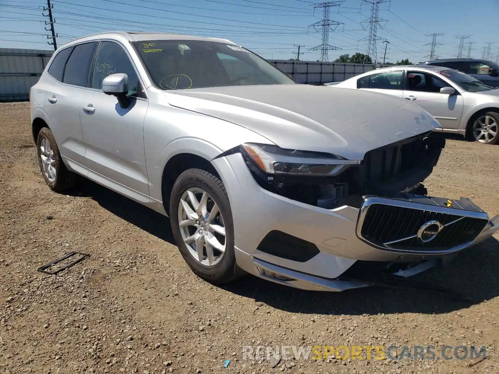 1 Photograph of a damaged car YV4102RK5M1733646 VOLVO XC60 2021