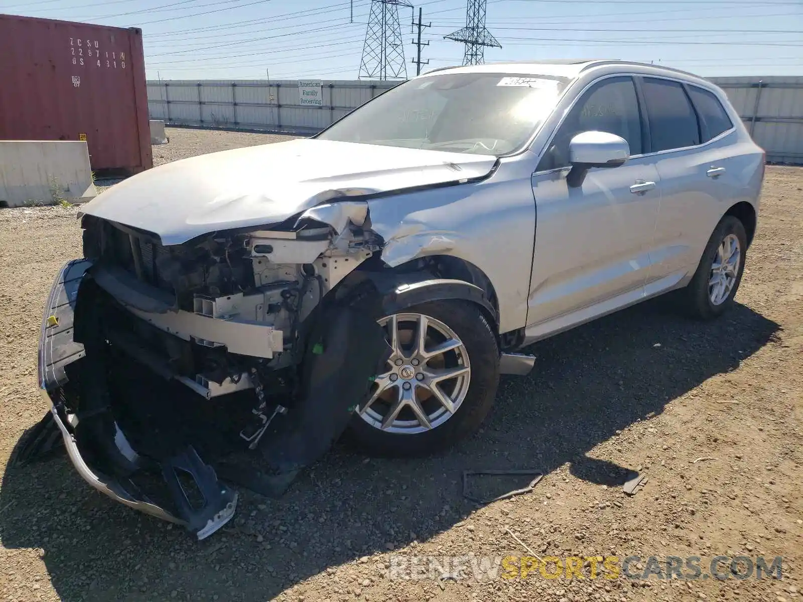 2 Photograph of a damaged car YV4102RK5M1733646 VOLVO XC60 2021