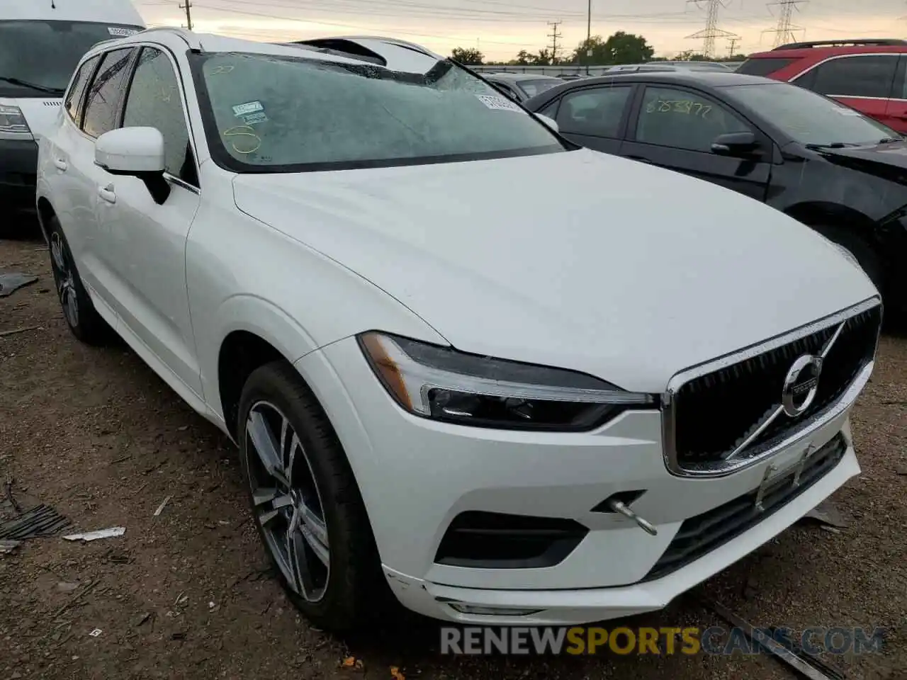 1 Photograph of a damaged car YV4102RK5M1804652 VOLVO XC60 2021