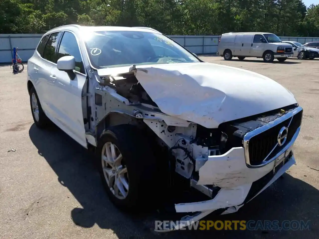 1 Photograph of a damaged car YV4102RK5M1842253 VOLVO XC60 2021