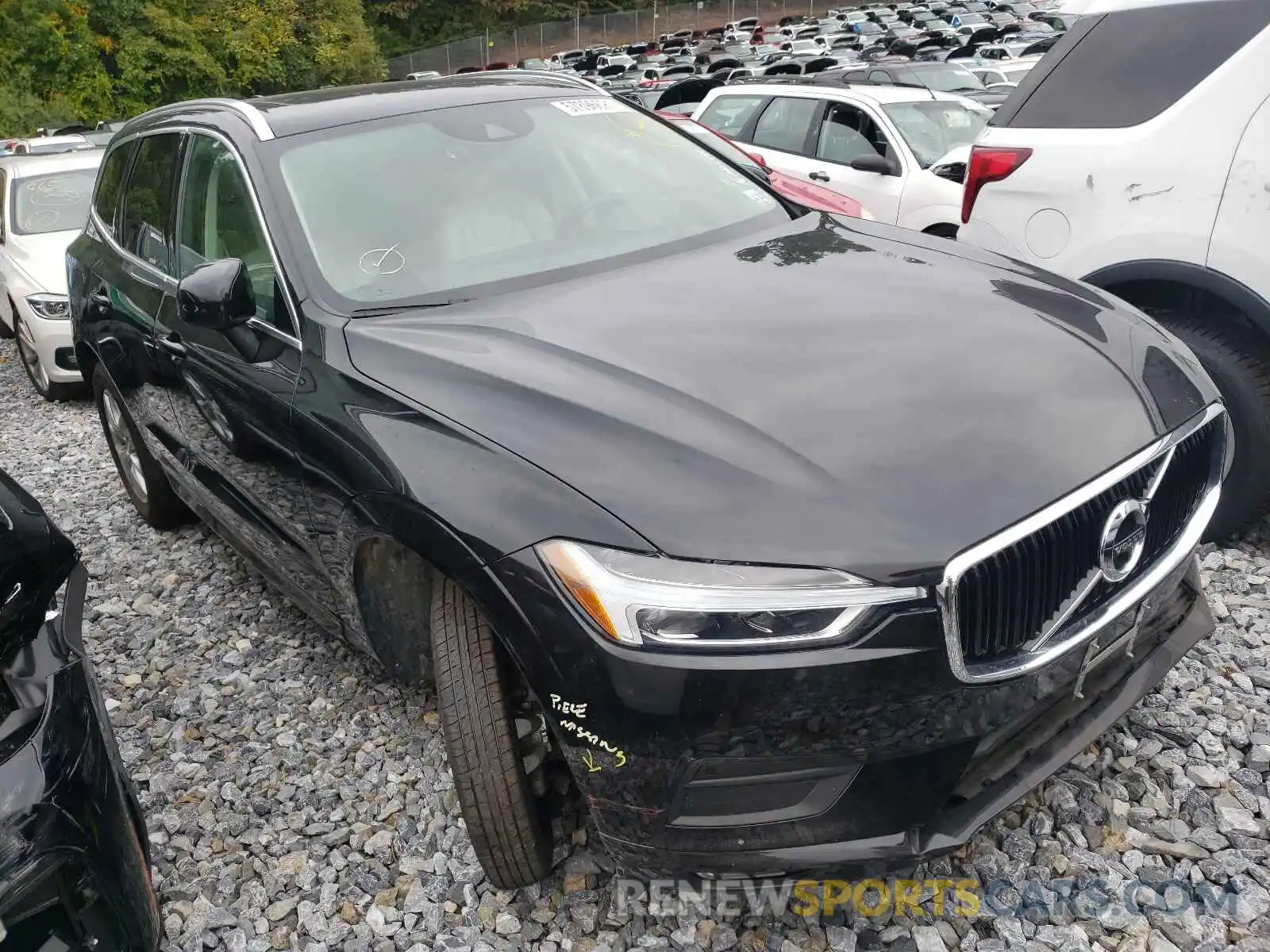 1 Photograph of a damaged car YV4102RK6M1733509 VOLVO XC60 2021